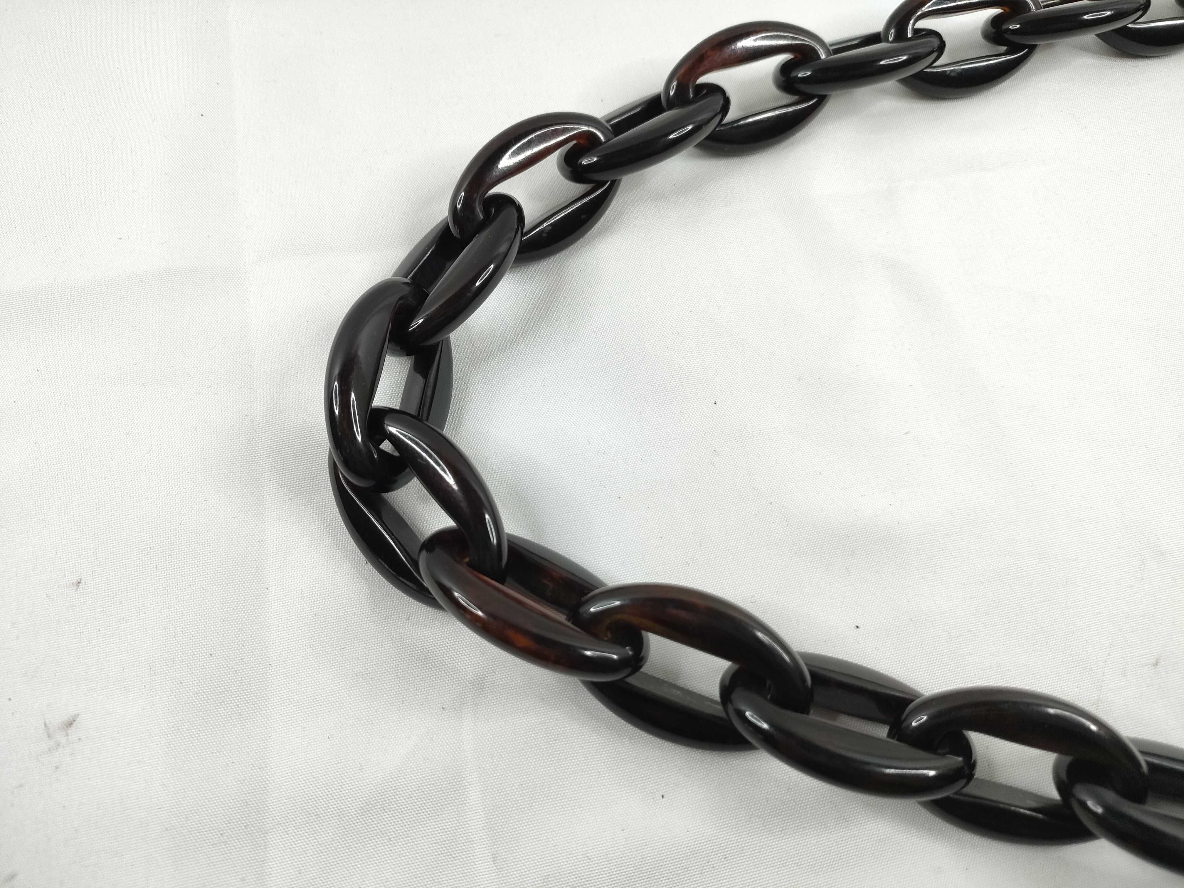 Leather Chain Shoulder Bag — view 7