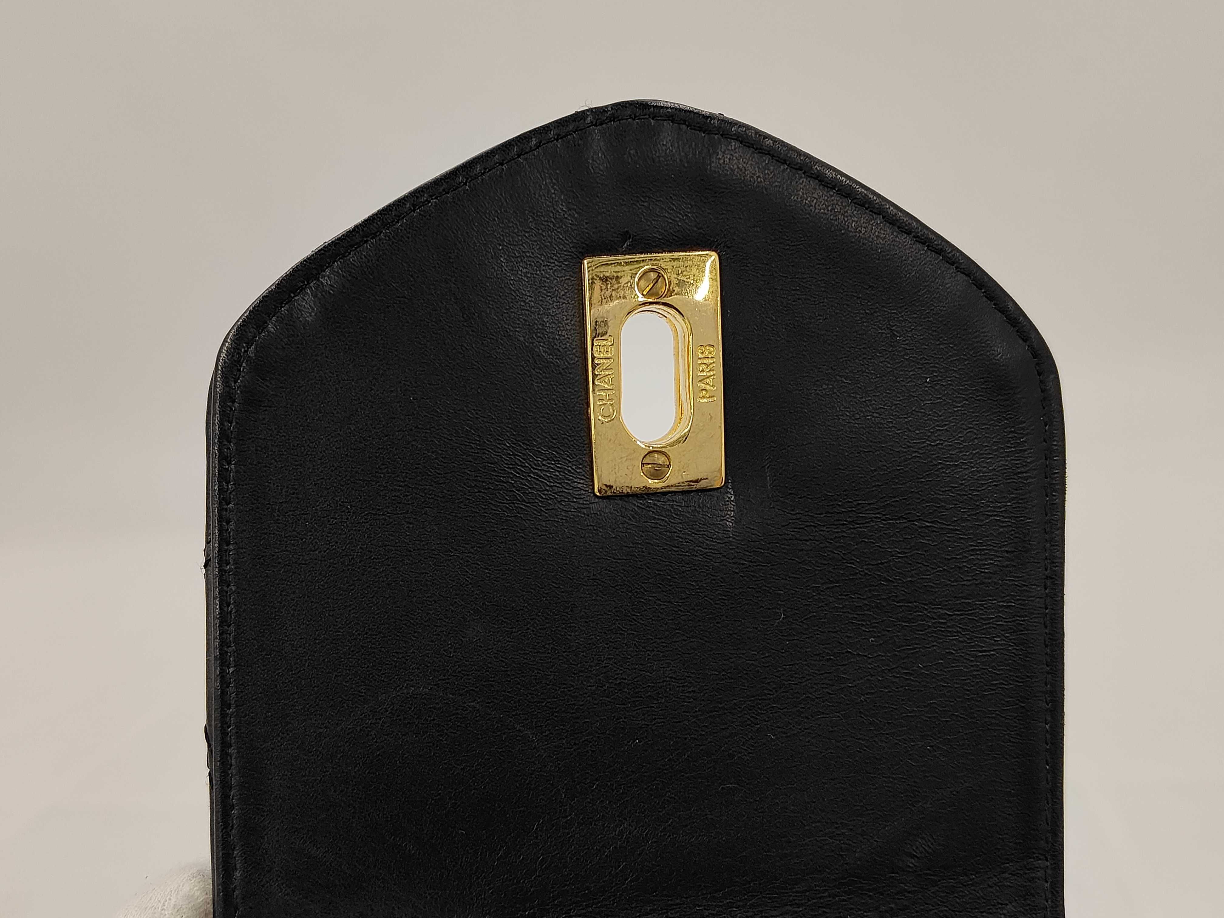 Supermodel Bicolore Gold Hardware Chain Tote Bag, Series 3, Black Tote Bag — view 12