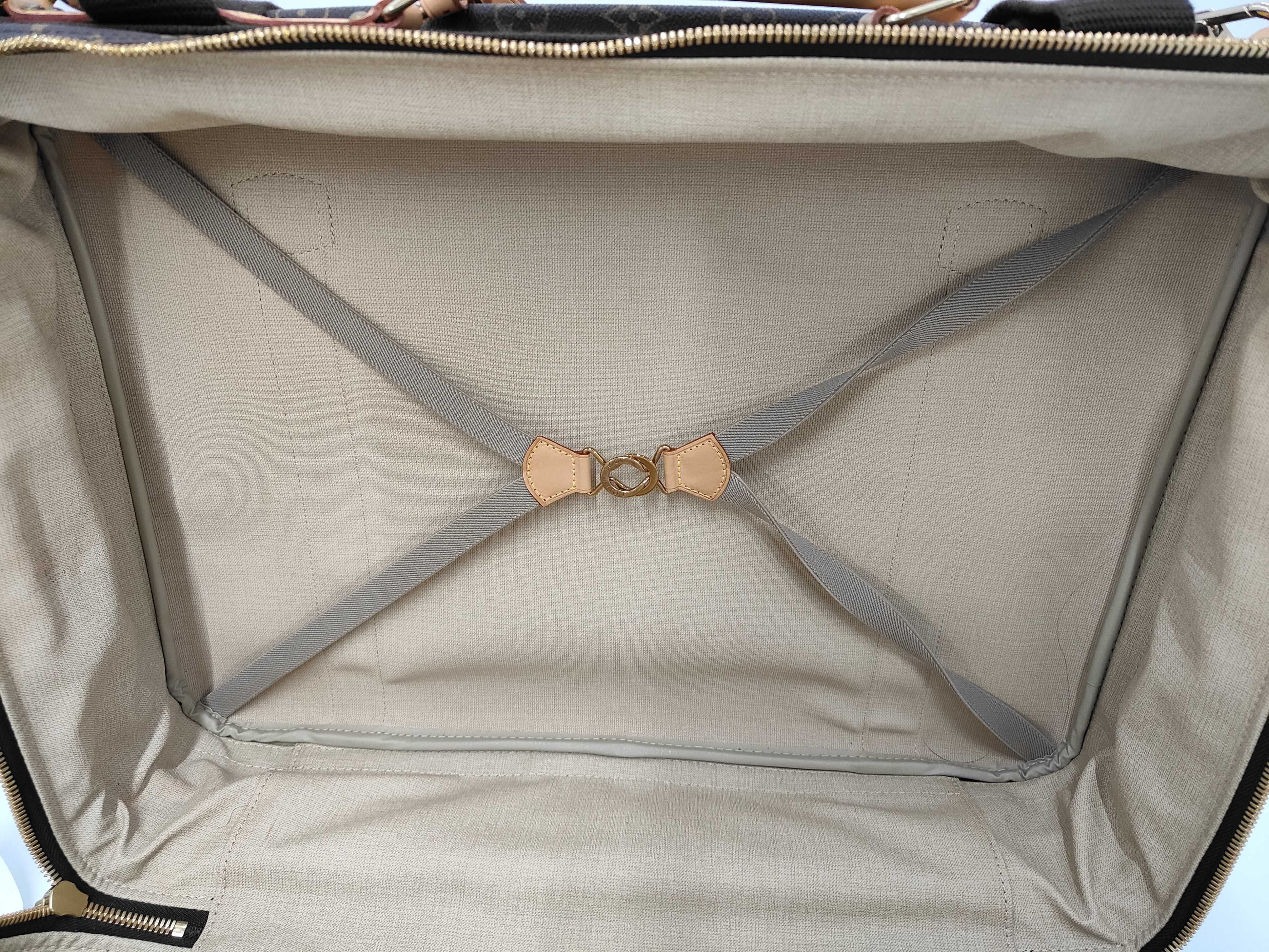 Monogram Satellite 53 Handbag with Shoulder Strap / Carry-on Bag — view 8