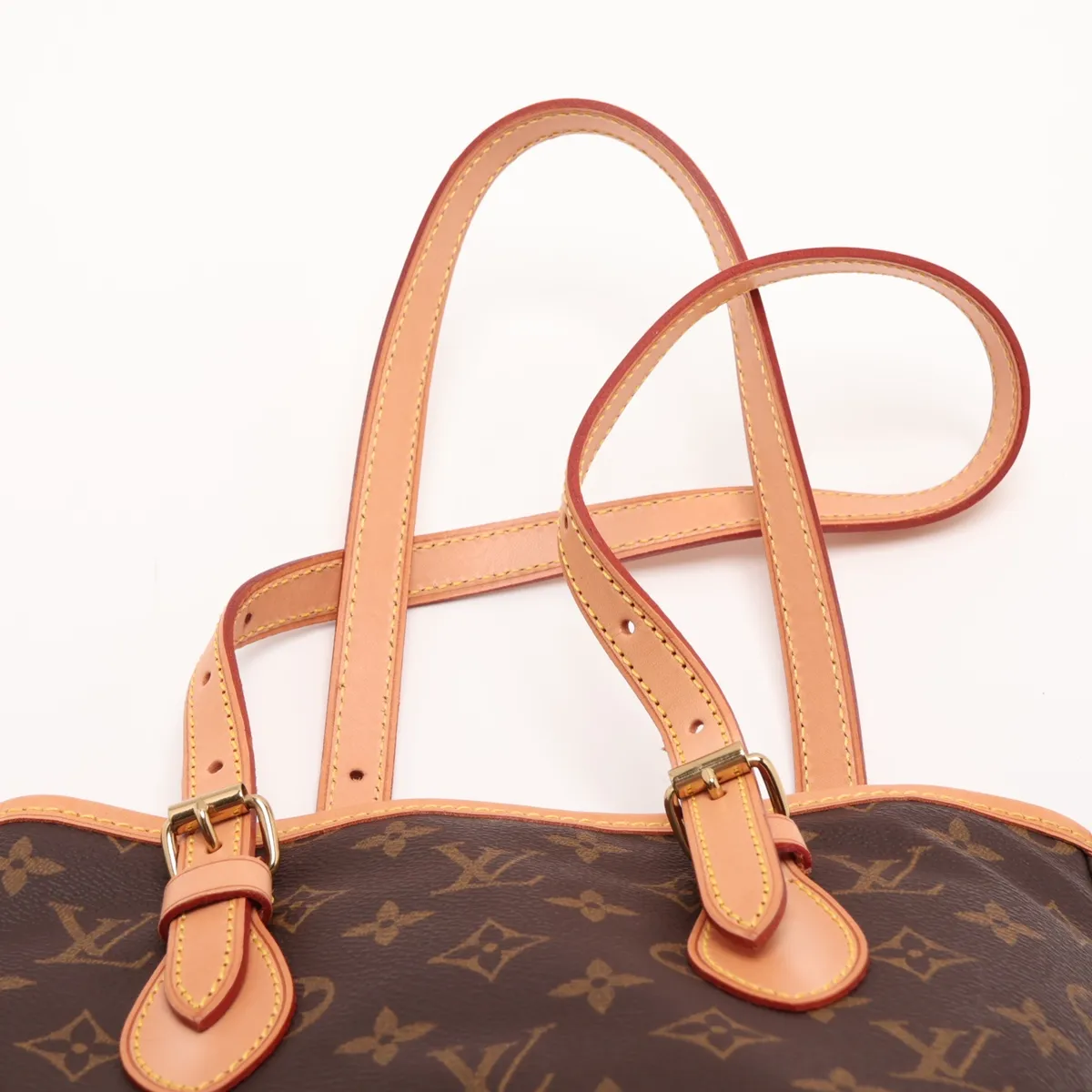 Monogram Bucket PM M42238 FL1001 Brown Pouch - Peeling — view 6