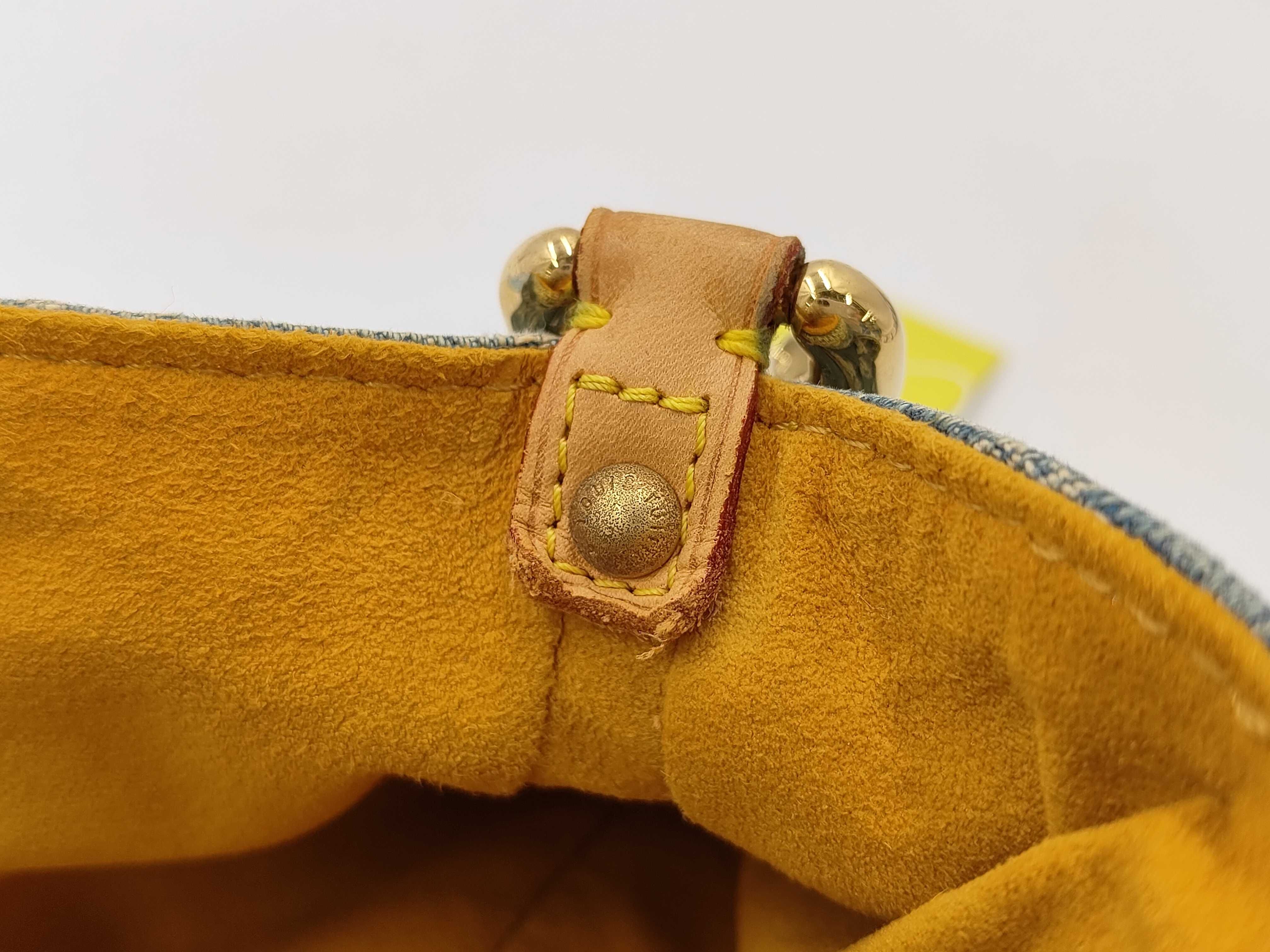 Monogram Denim Mini Pleaty M95050 Shoulder Bag — view 12