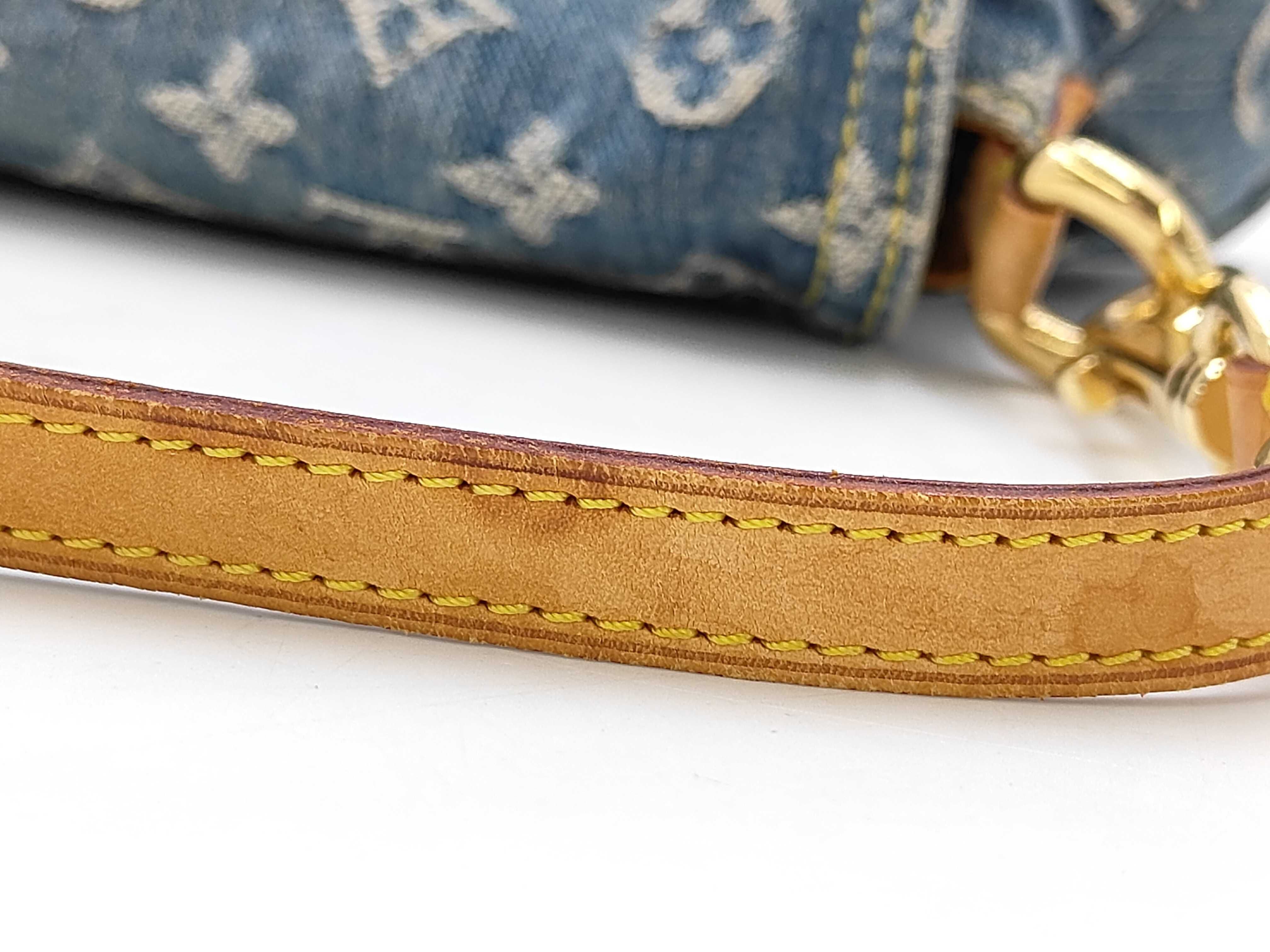 Monogram Denim Mini Pleaty M95050 Shoulder Bag — view 4