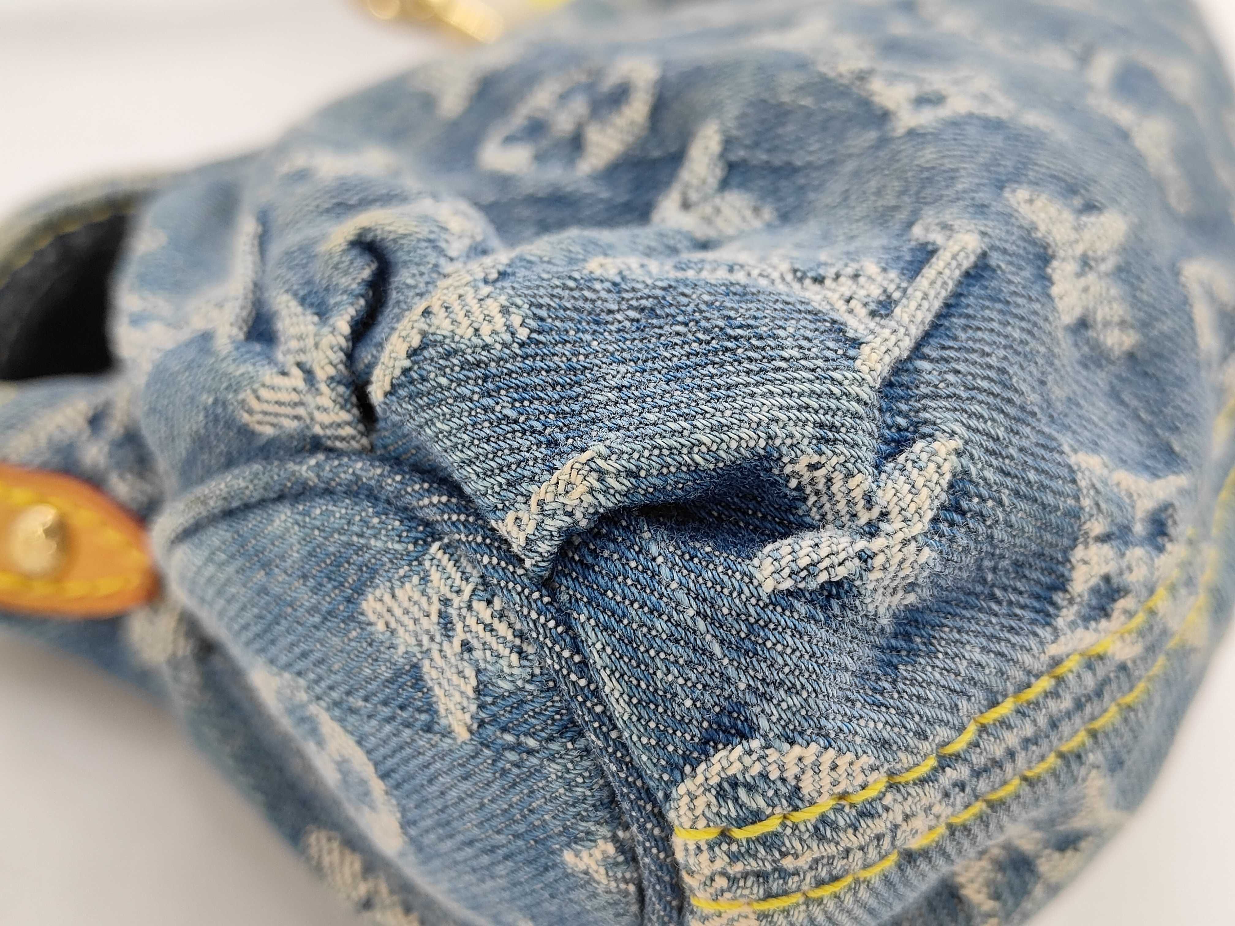 Monogram Denim Mini Pleaty M95050 Shoulder Bag — view 6
