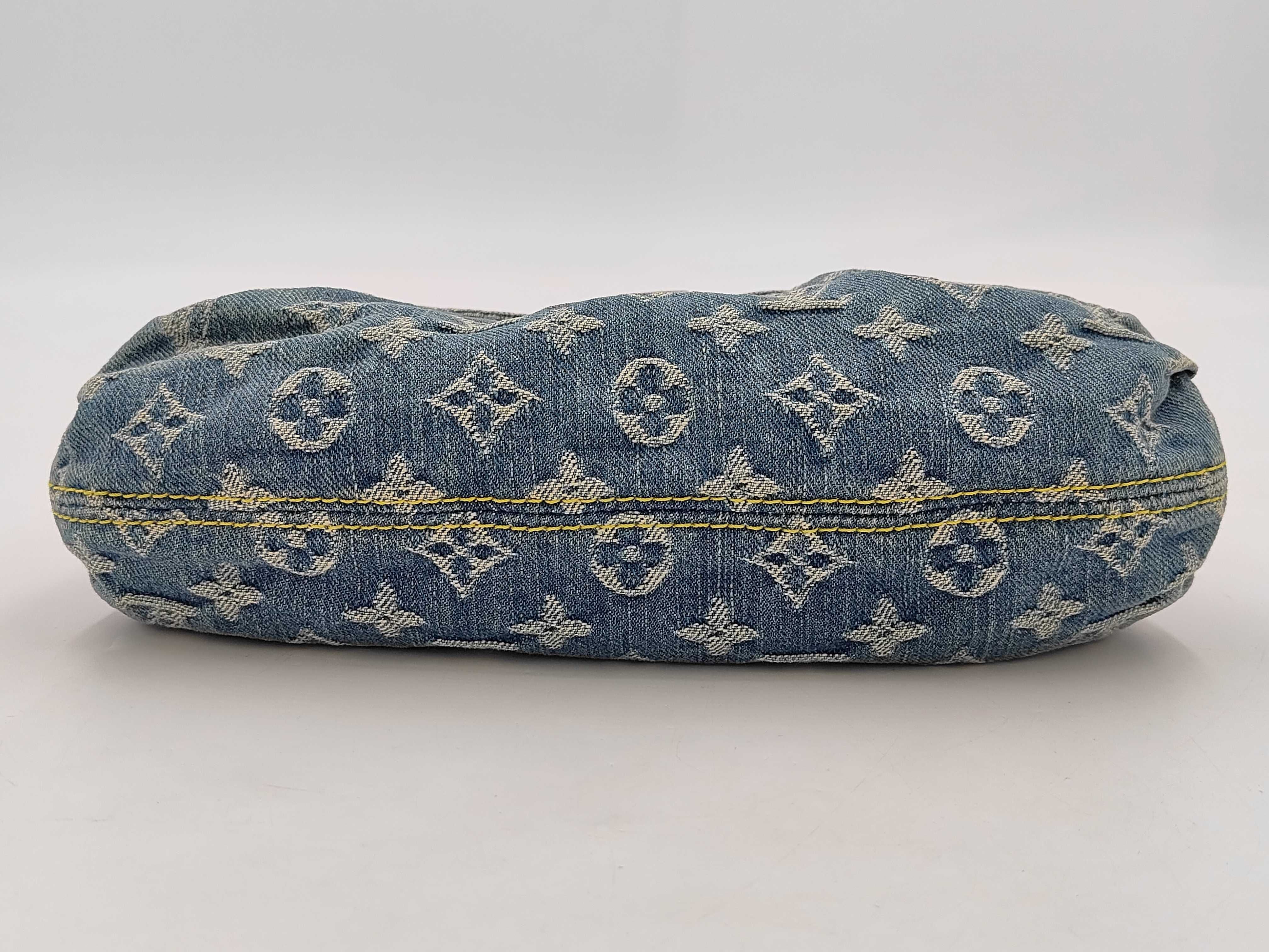 Monogram Denim Mini Pleaty M95050 Shoulder Bag — view 7
