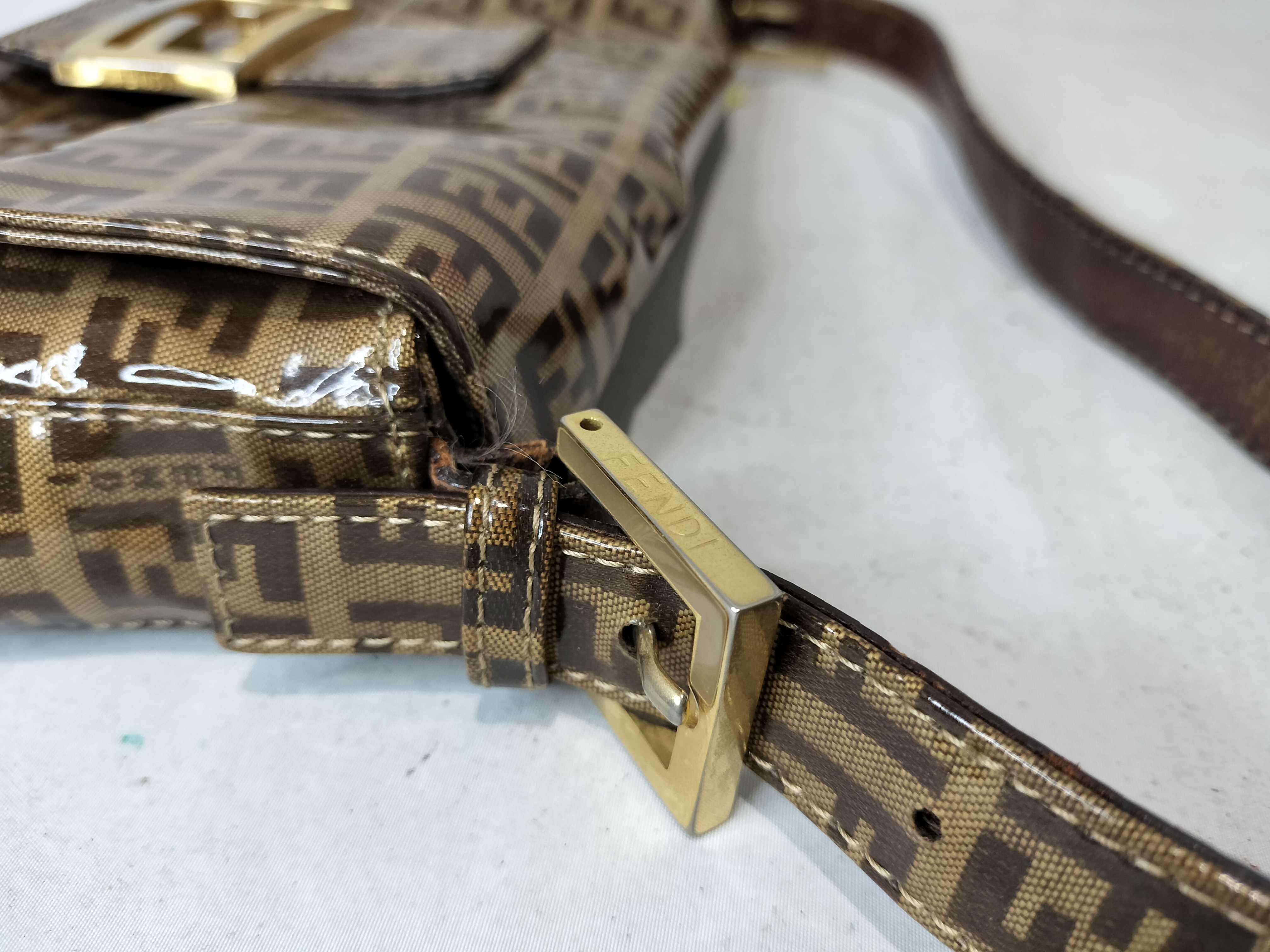 Mamma hardware enamel one-shoulder handbag — view 6