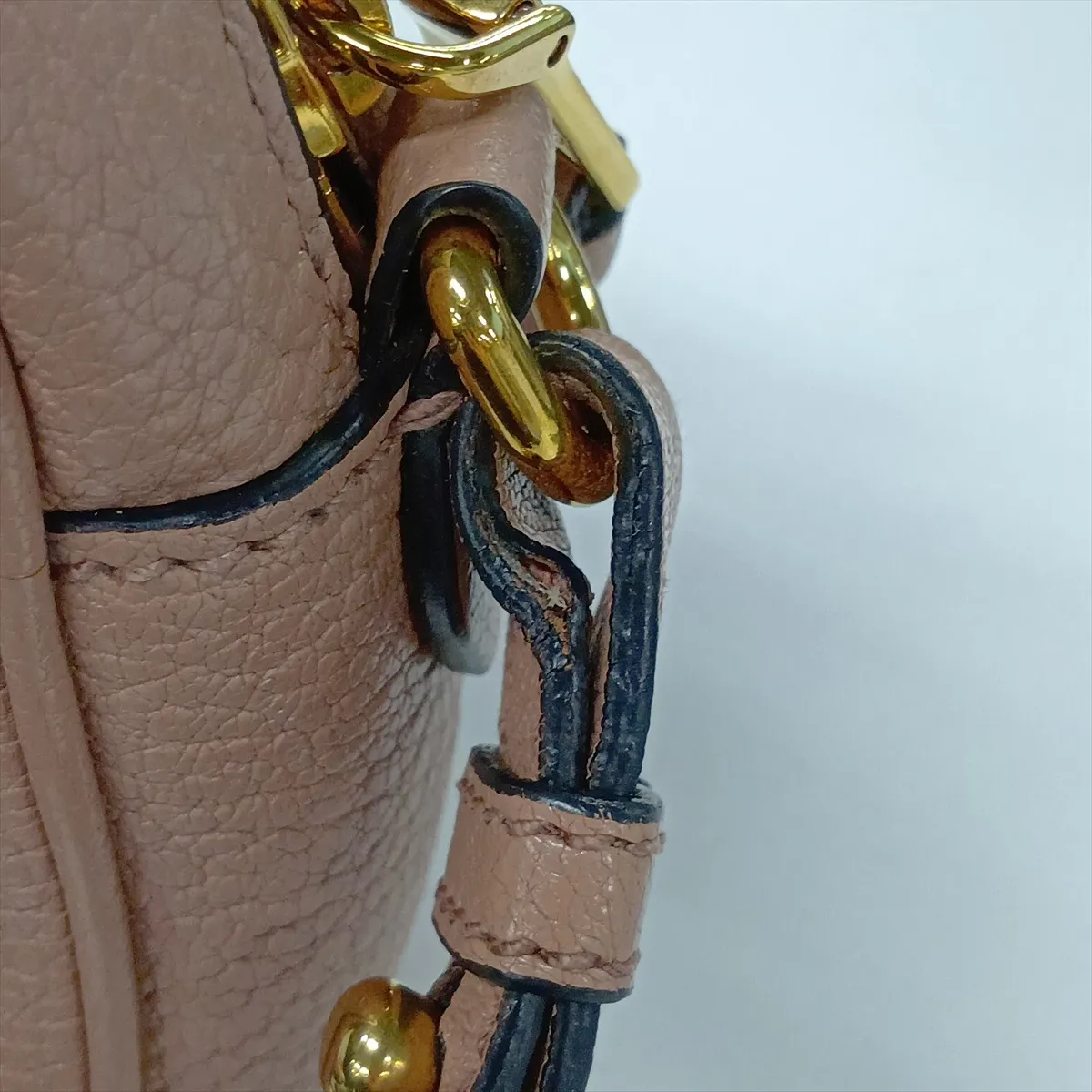 Madras 5BH116 Leather Shoulder Bag Pink — view 14