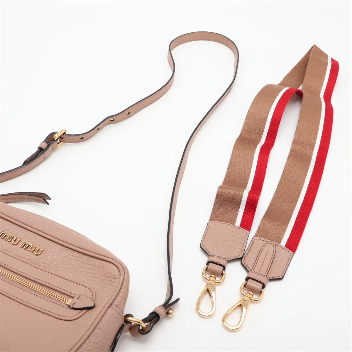 Madras 5BH116 Leather Shoulder Bag Pink — view 5