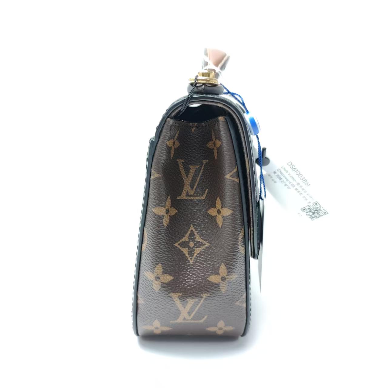 【*Shipped from: China*】LOUIS VUITTON Cherrywood Patent Leather Shoulder Bag — view 4