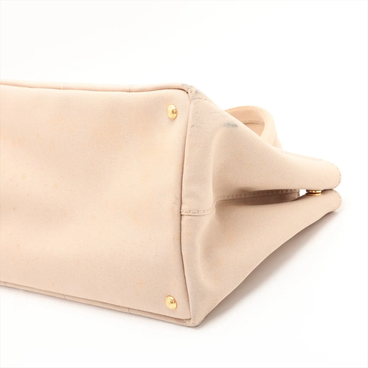 Canapa Canvas 2-Way Tote Bag, Beige, 1BG642, Unsigned Guarantee Card — view 3