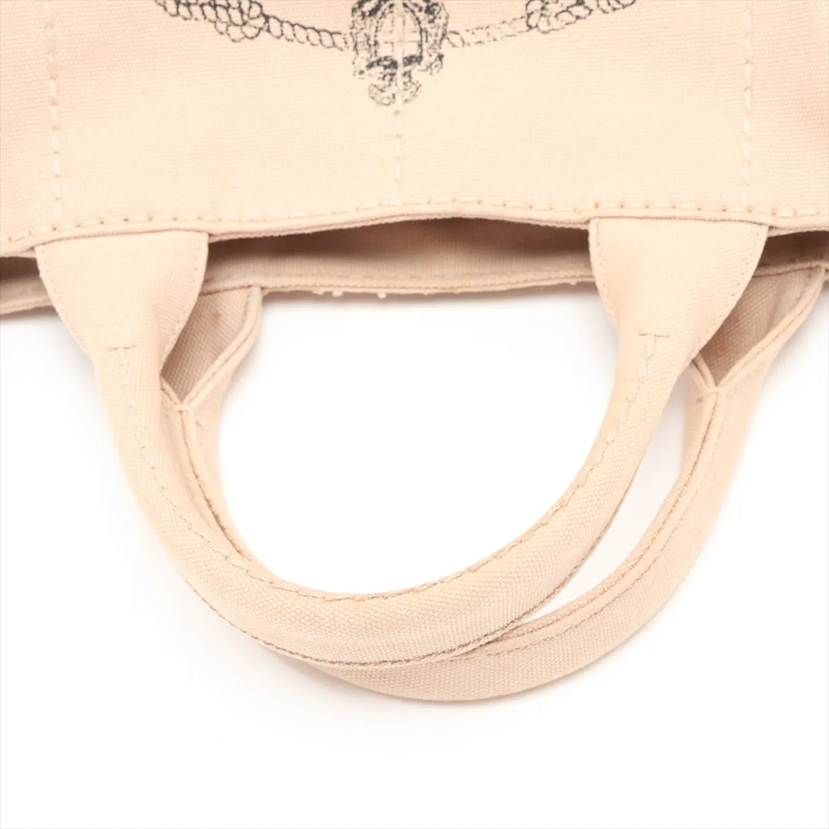 Canapa Canvas 2-Way Tote Bag, Beige, 1BG642, Unsigned Guarantee Card — view 5