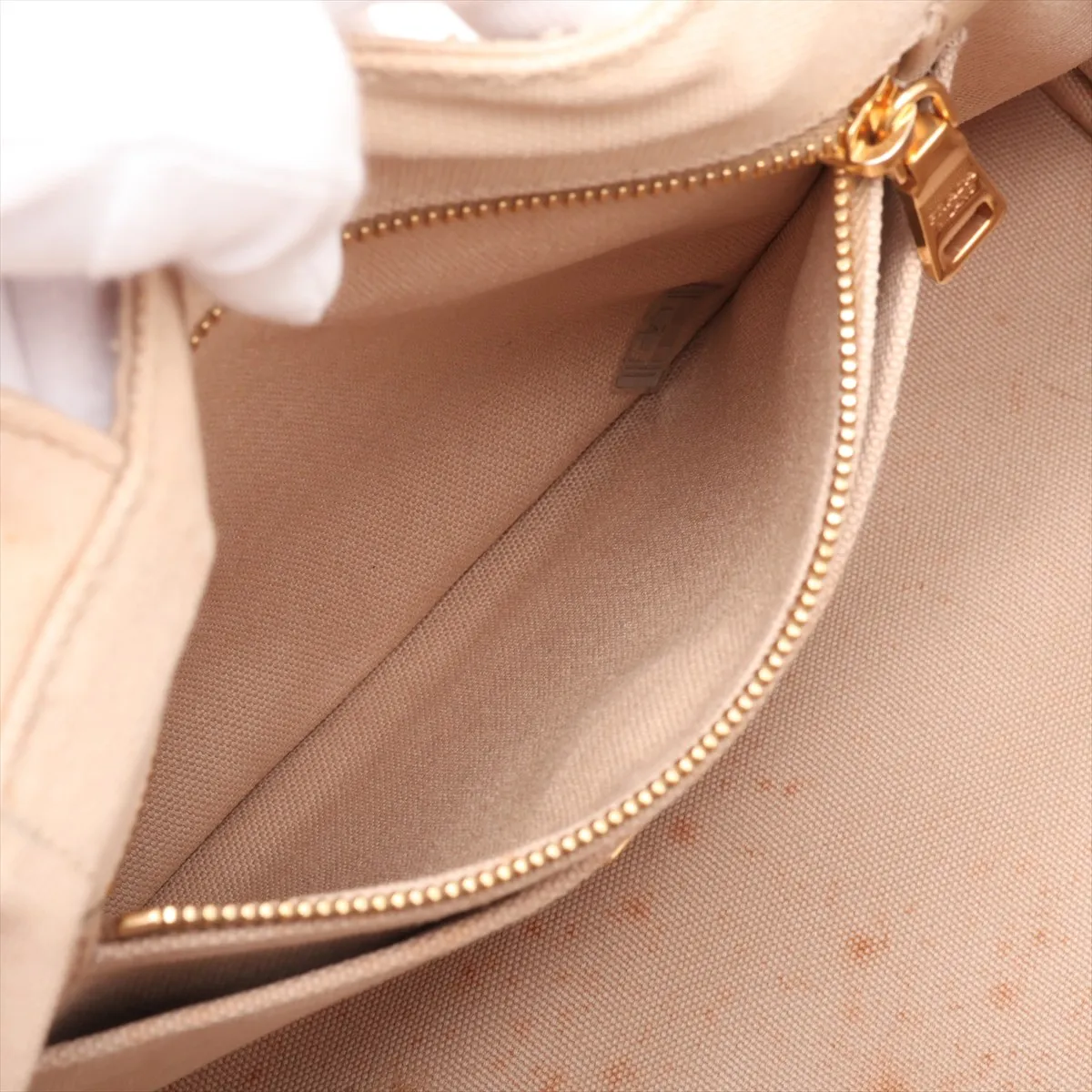 Canapa Canvas 2-Way Tote Bag, Beige, 1BG642, Unsigned Guarantee Card — view 9