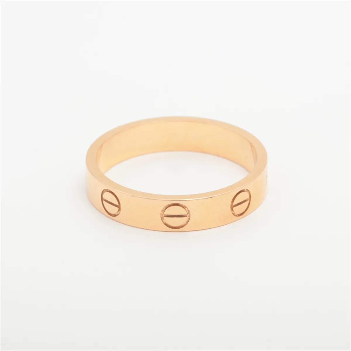 Mini Love Ring, 750 (PG), 3.1g, 50 JYC509, dents. — view 2