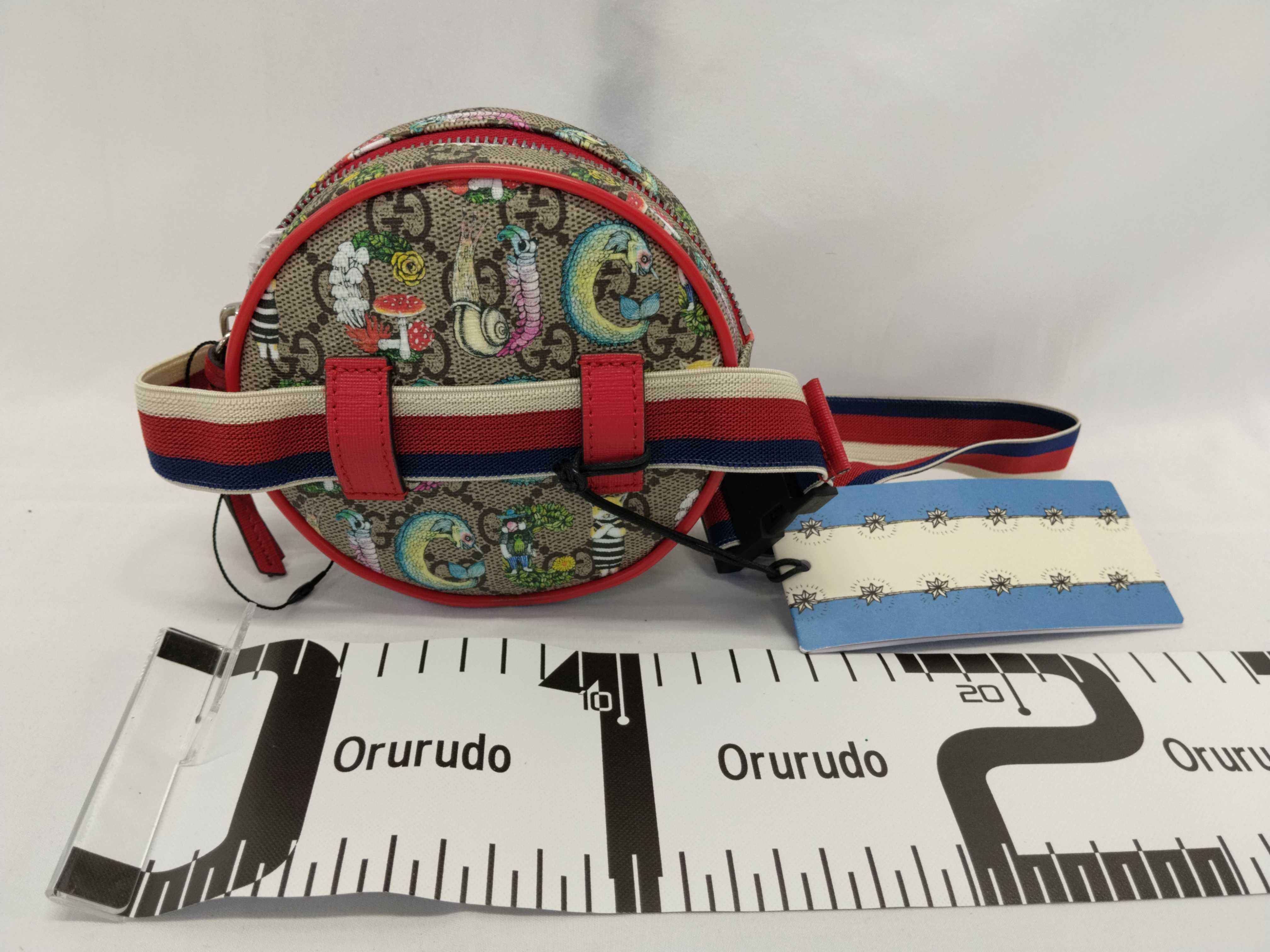 GG Supreme Gucci GG Supreme Higuchi Yuko Round Shoulder Bag 502330 Waist Bag — view 2