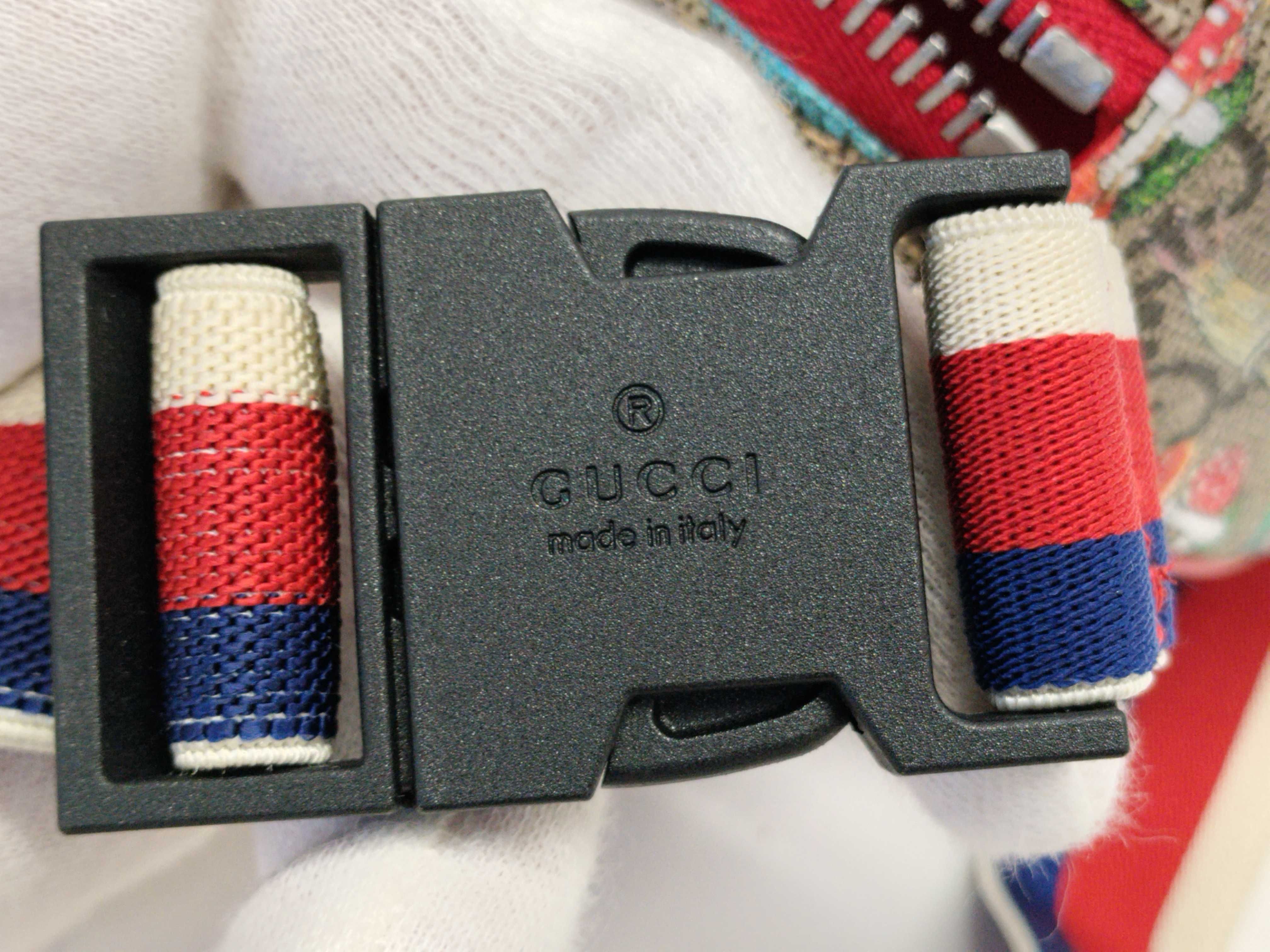 GG Supreme Gucci GG Supreme Higuchi Yuko Round Shoulder Bag 502330 Waist Bag — view 14