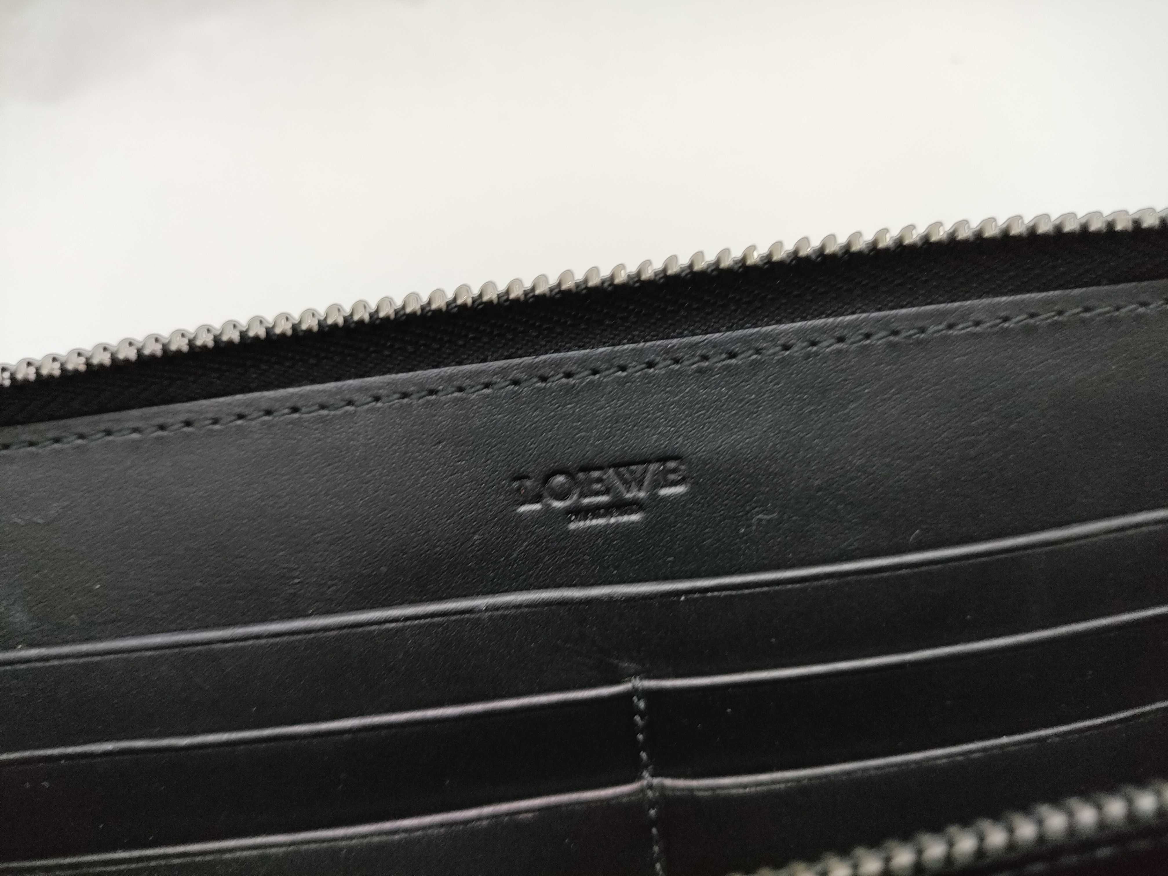 Anagram Black Wallet Box Storage Bag Wallet — view 12
