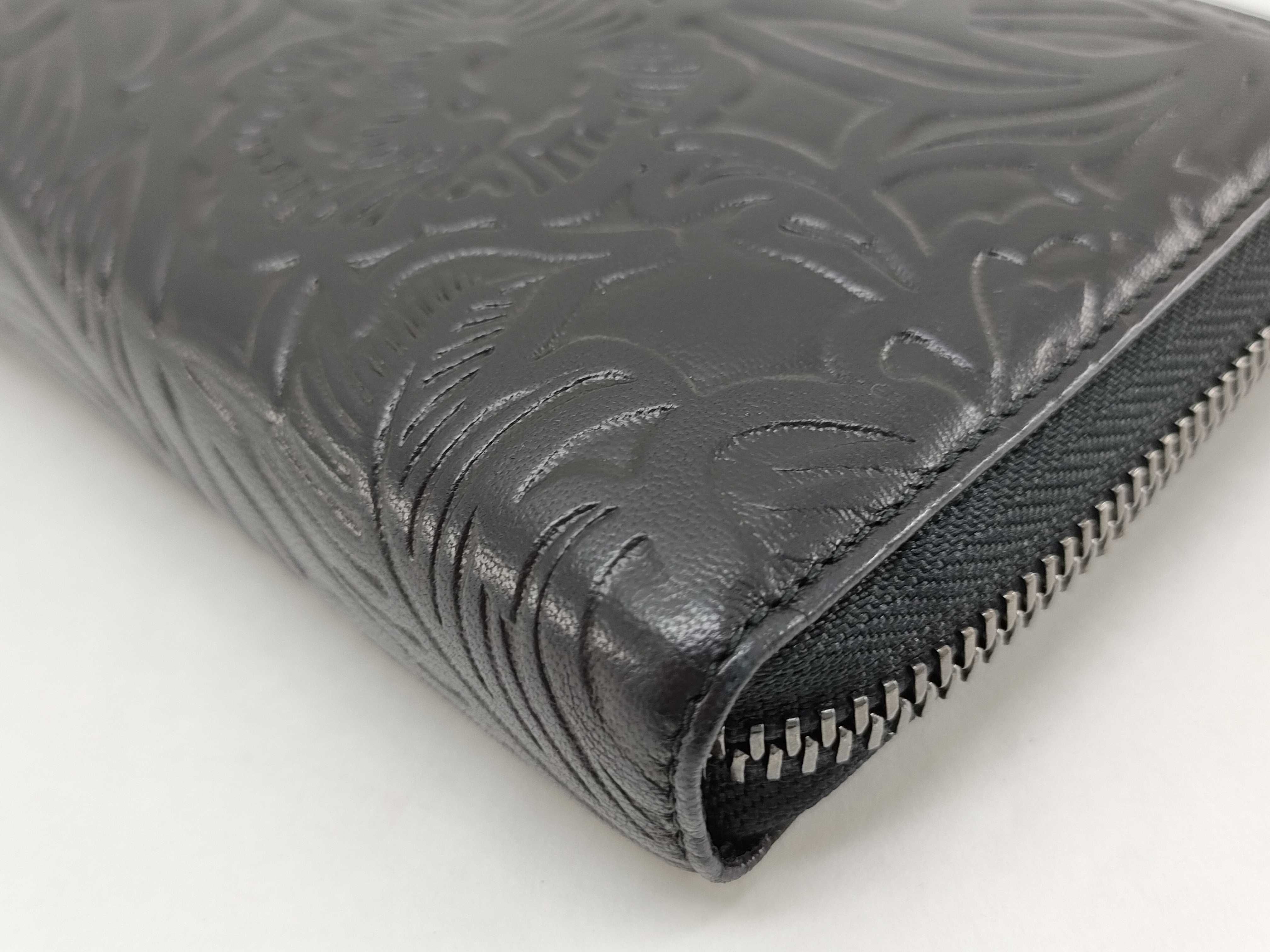 Anagram Black Wallet Box Storage Bag Wallet — view 4