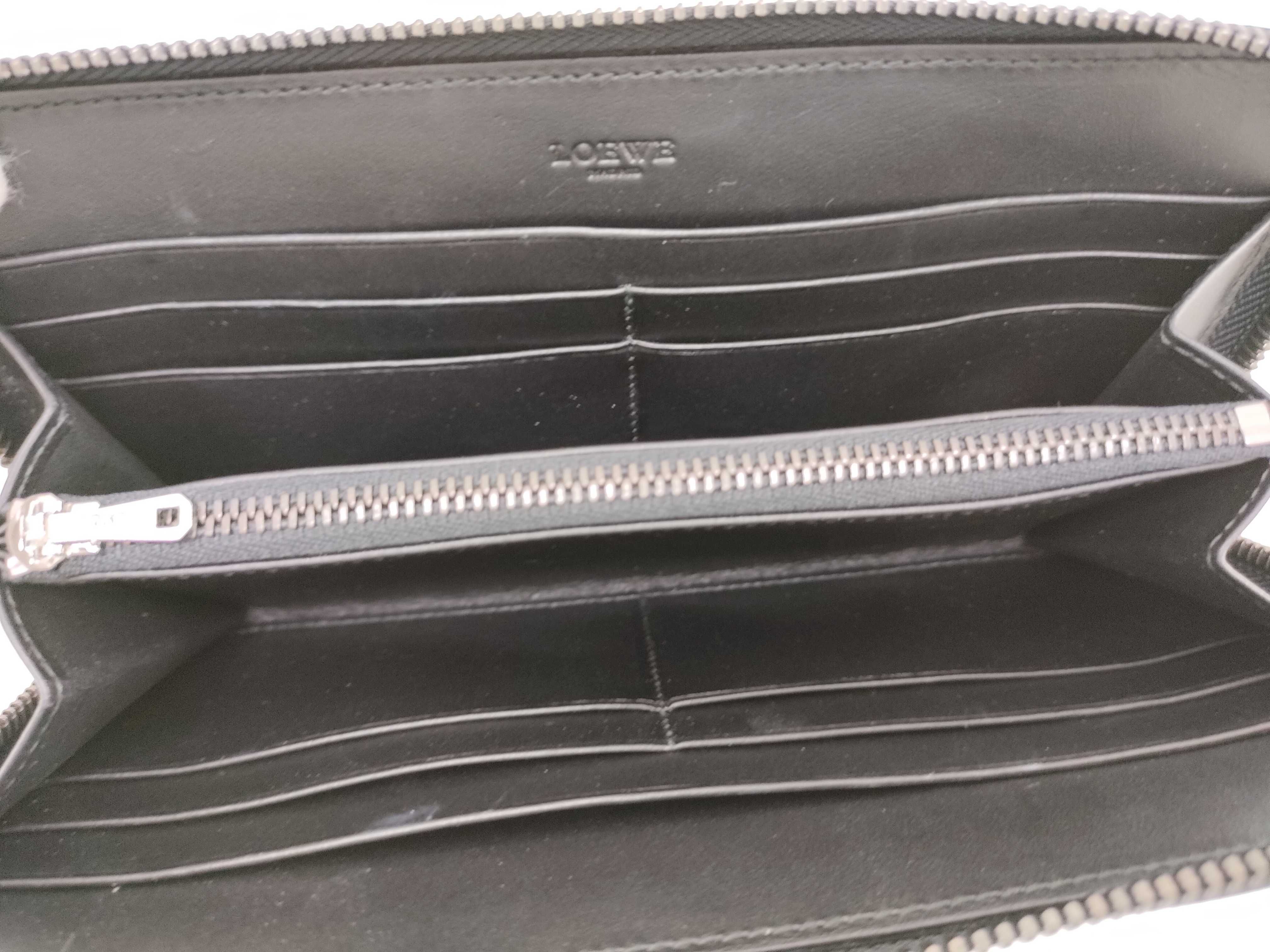 Anagram Black Wallet Box Storage Bag Wallet — view 10