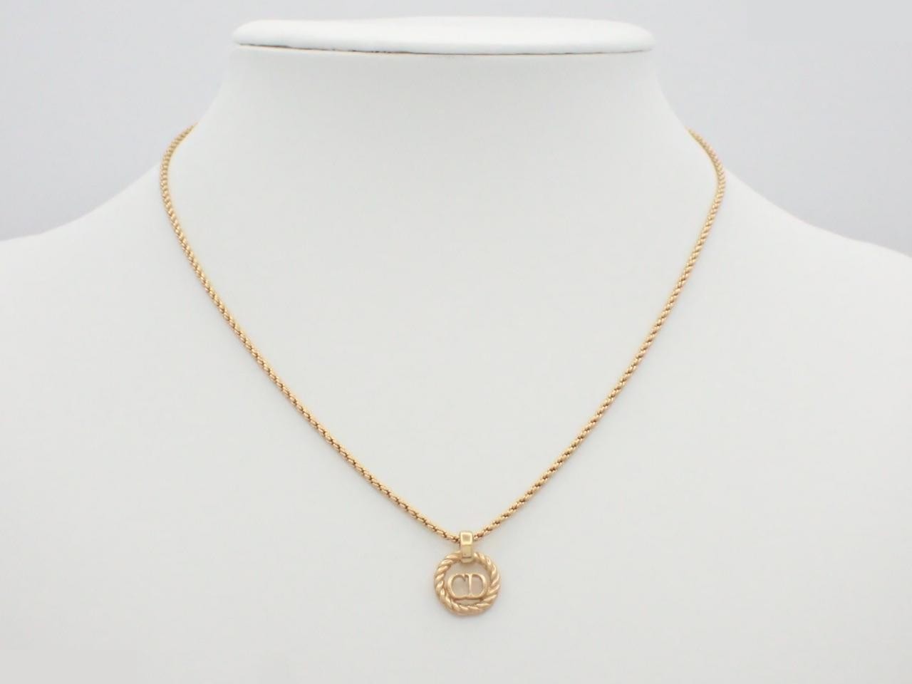 Gold necklace, chain approximately 42cm — view 3