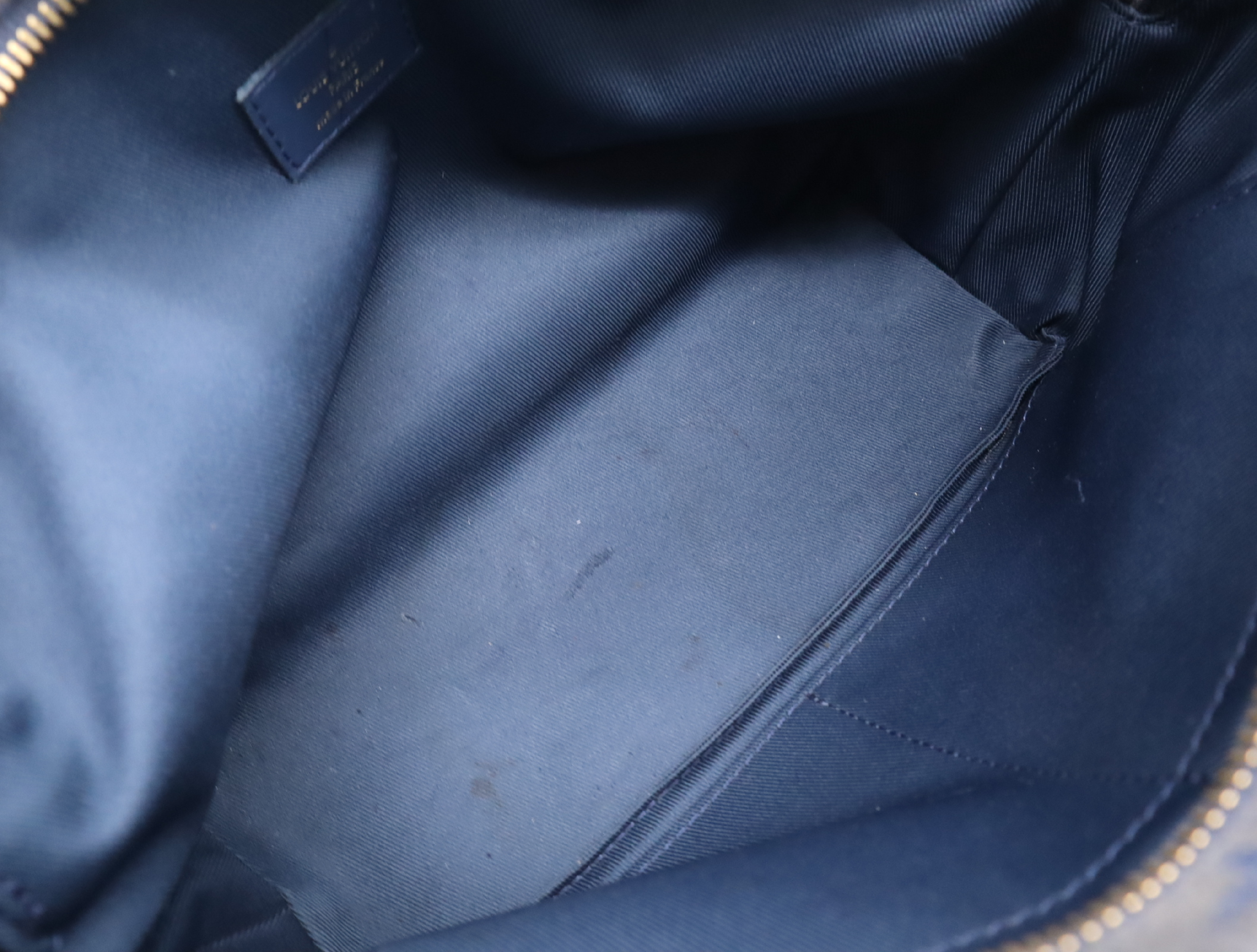 M44723 Monogram Denim Soft Trunk Blue Shoulder Bag — view 14