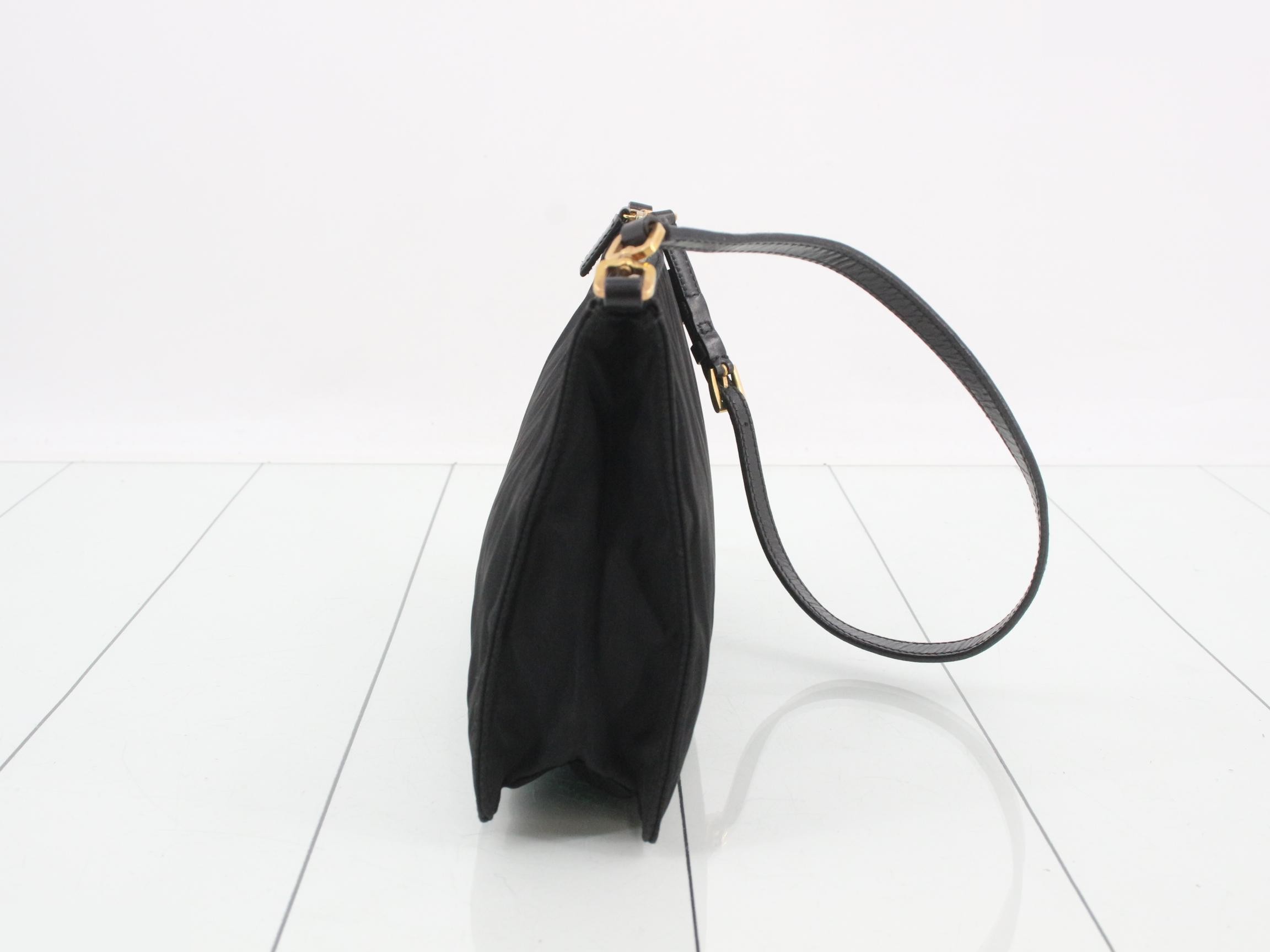 Other lines: Bags & Shoulder Bags - Tessuto Pouch - Black — view 3
