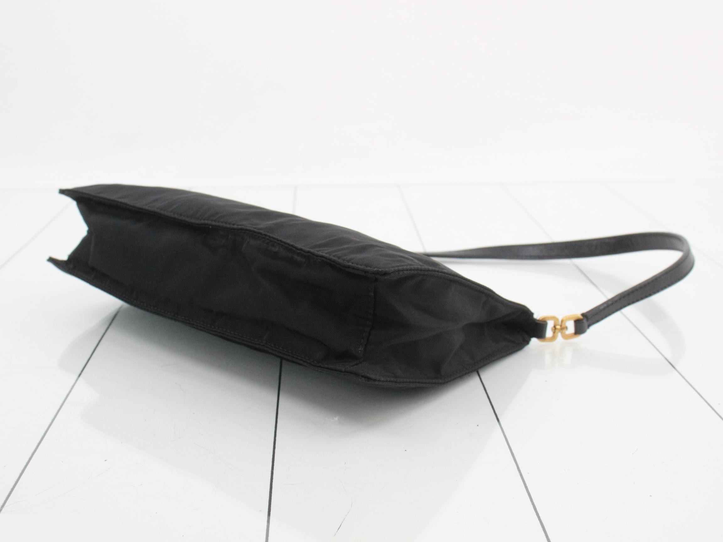 Other lines: Bags & Shoulder Bags - Tessuto Pouch - Black — view 6