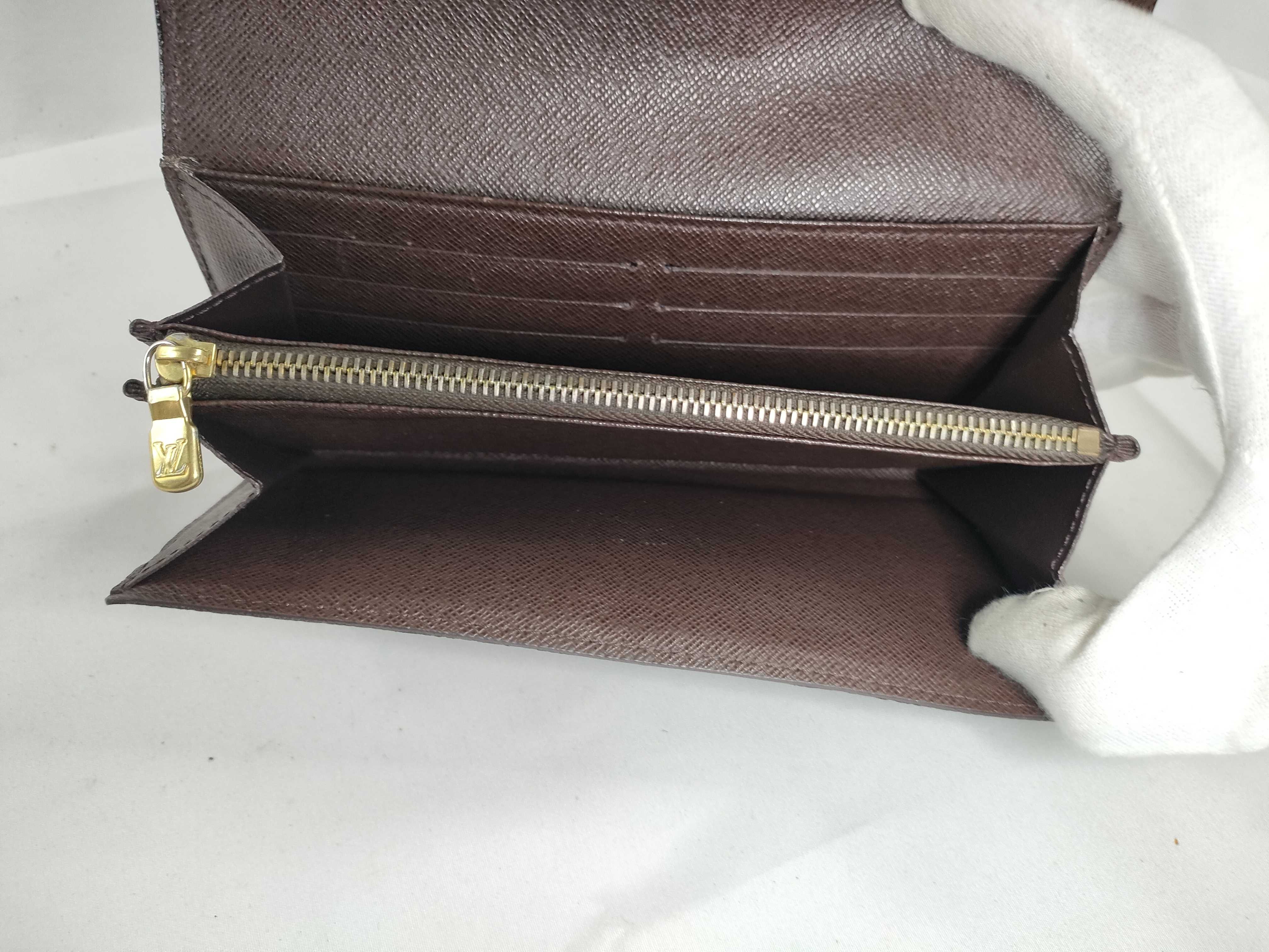 Damier Louis Vuitton Portefeuille Sarah Wallet — view 11