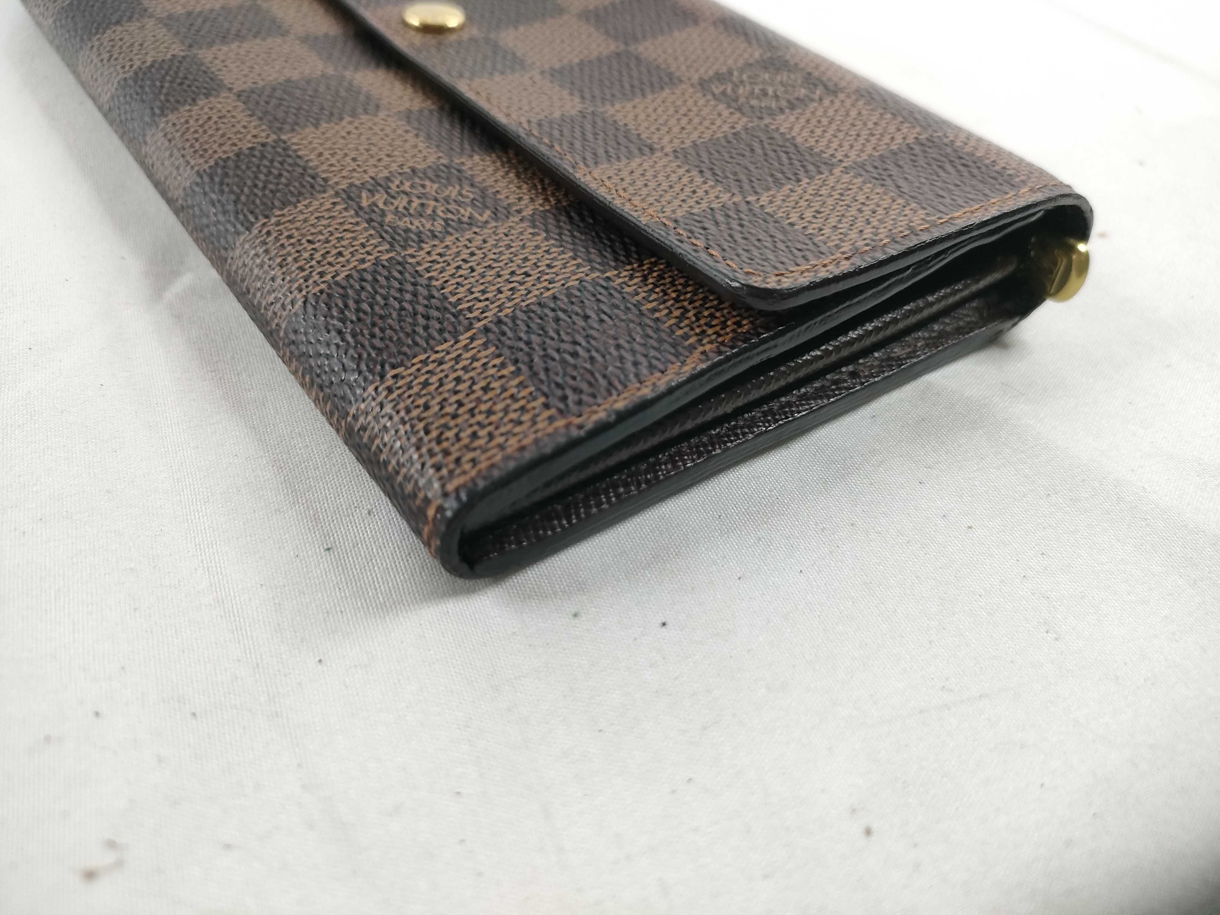 Damier Louis Vuitton Portefeuille Sarah Wallet — view 3