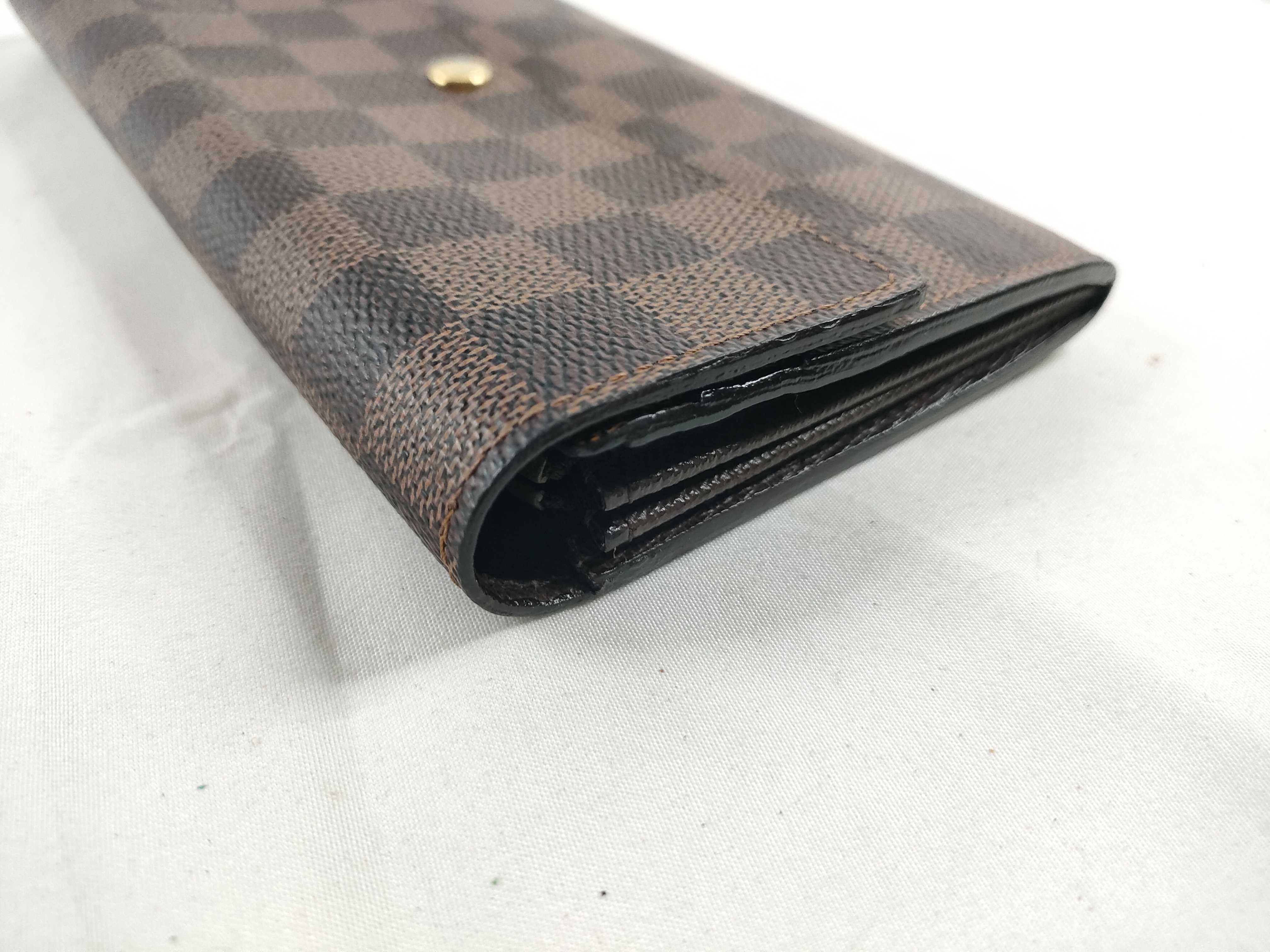 Damier Louis Vuitton Portefeuille Sarah Wallet — view 4
