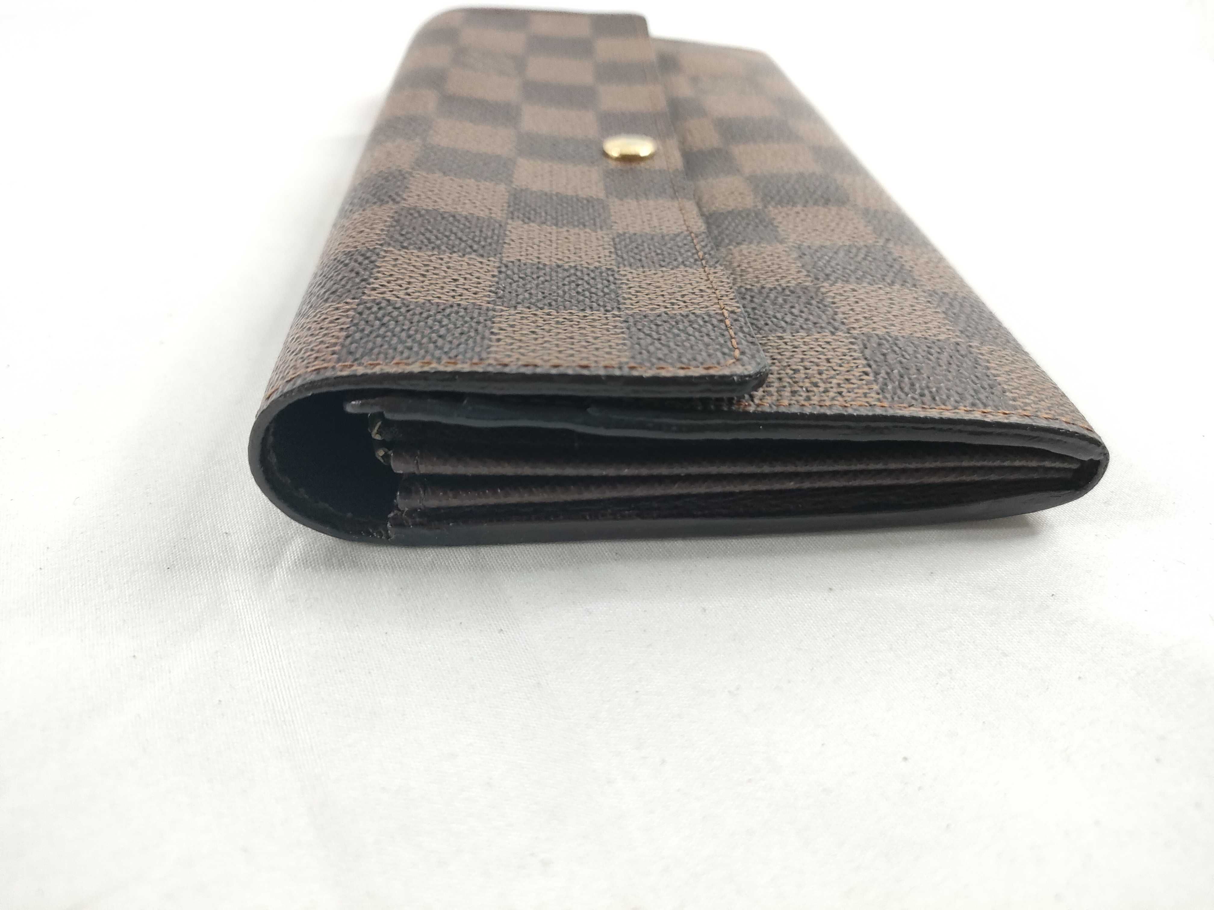 Damier Louis Vuitton Portefeuille Sarah Wallet — view 5