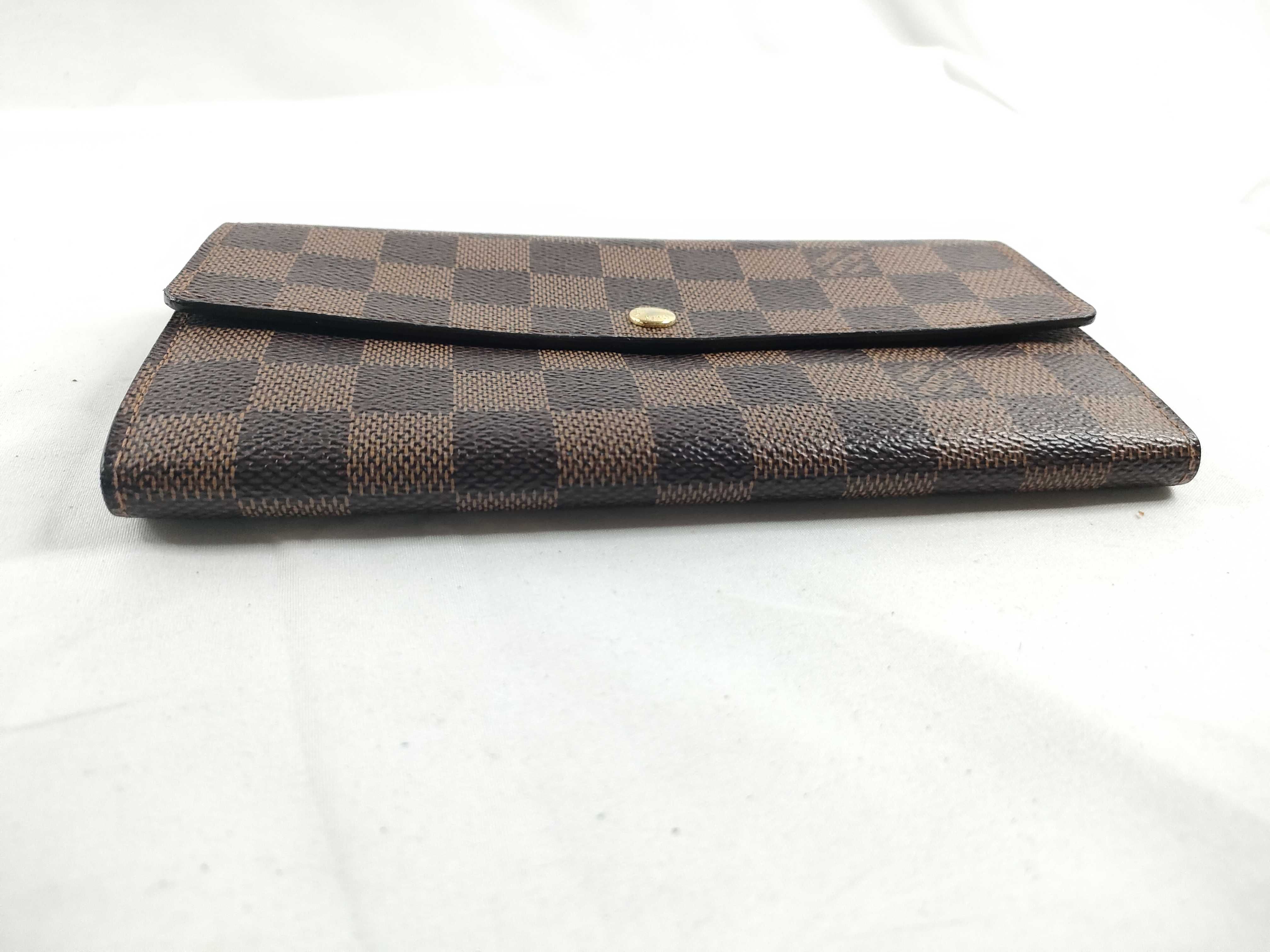 Damier Louis Vuitton Portefeuille Sarah Wallet — view 6