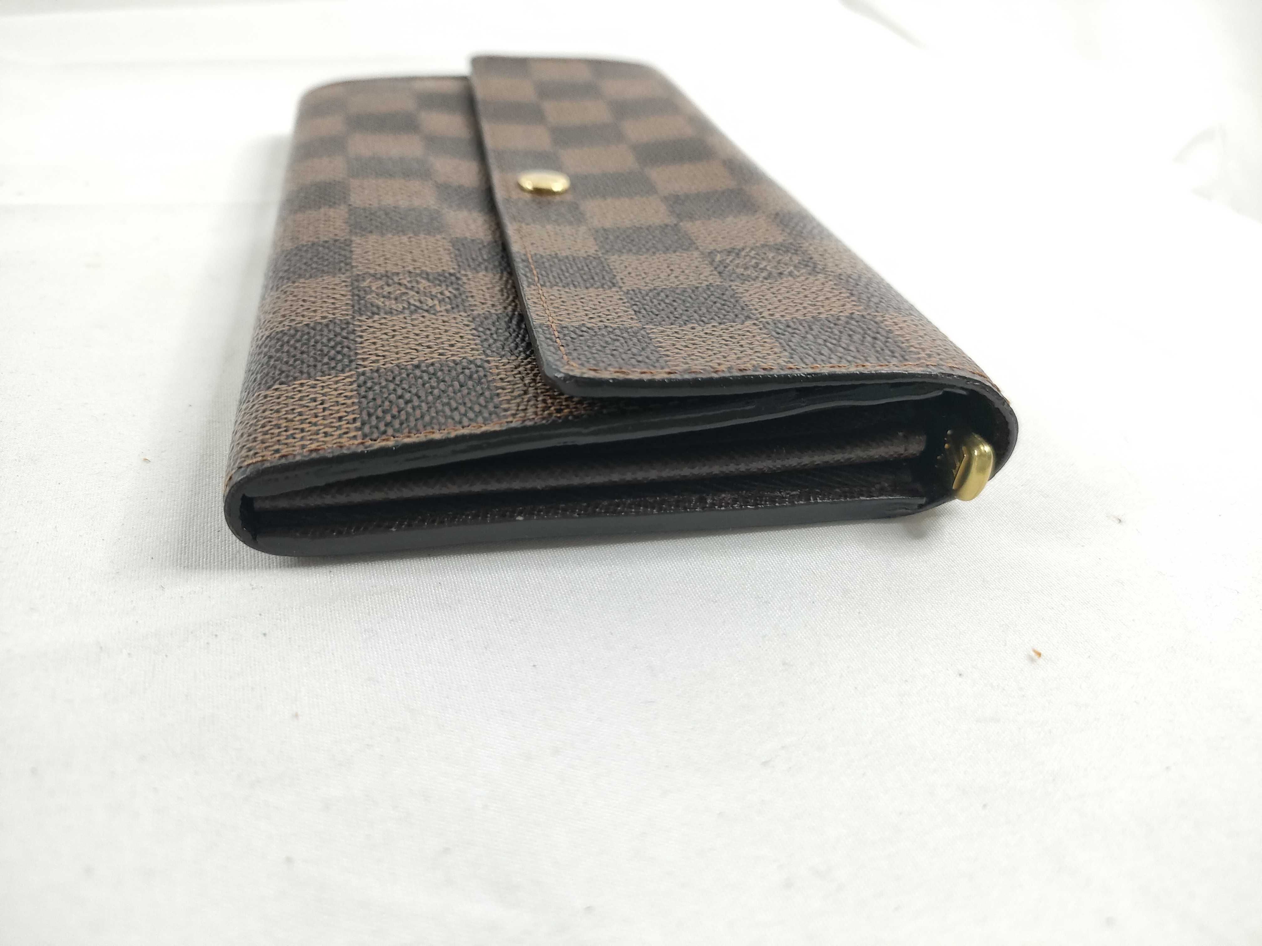 Damier Louis Vuitton Portefeuille Sarah Wallet — view 7