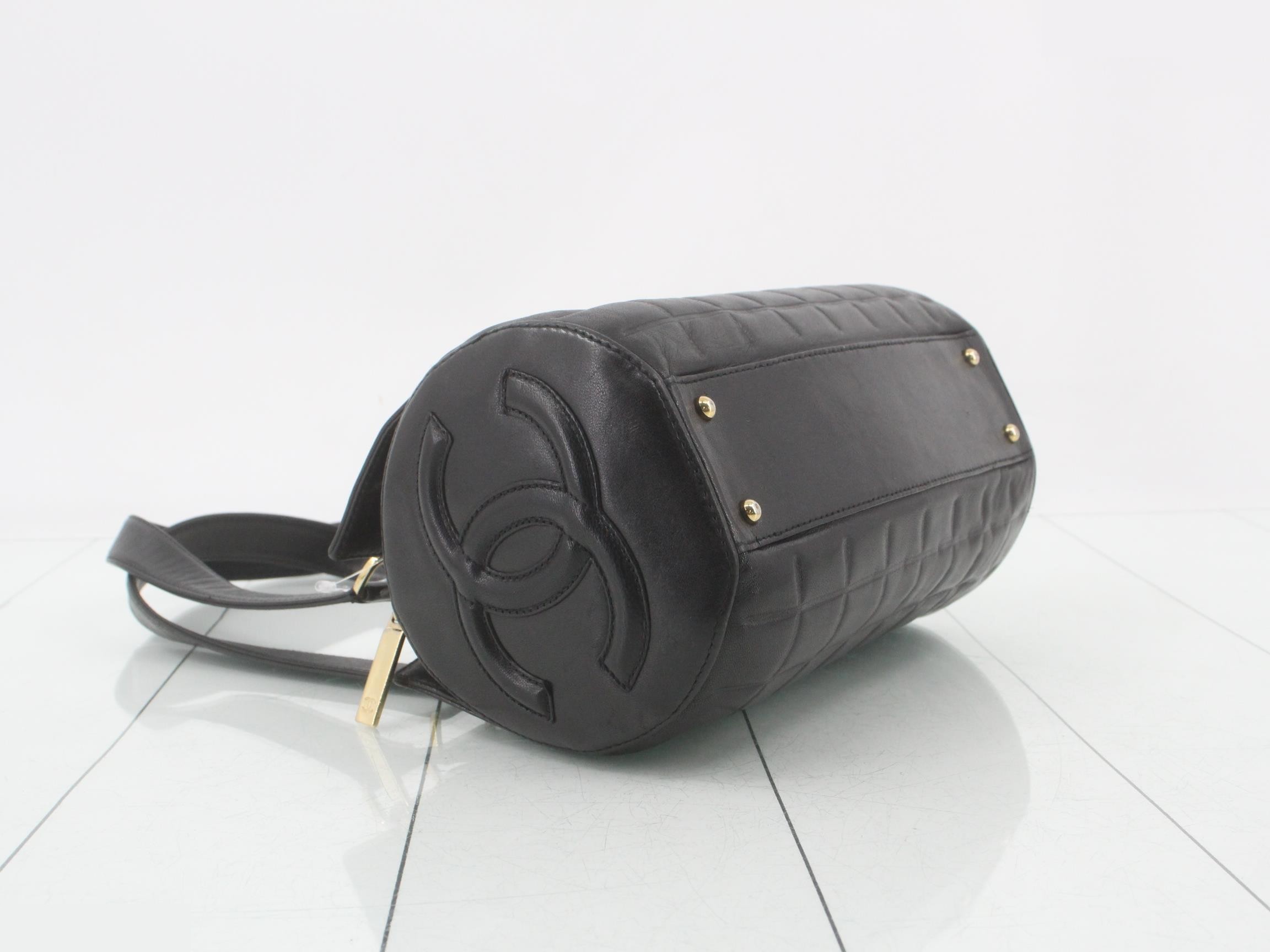 Chocolate bar shoulder bag, black, item number 7. — view 5