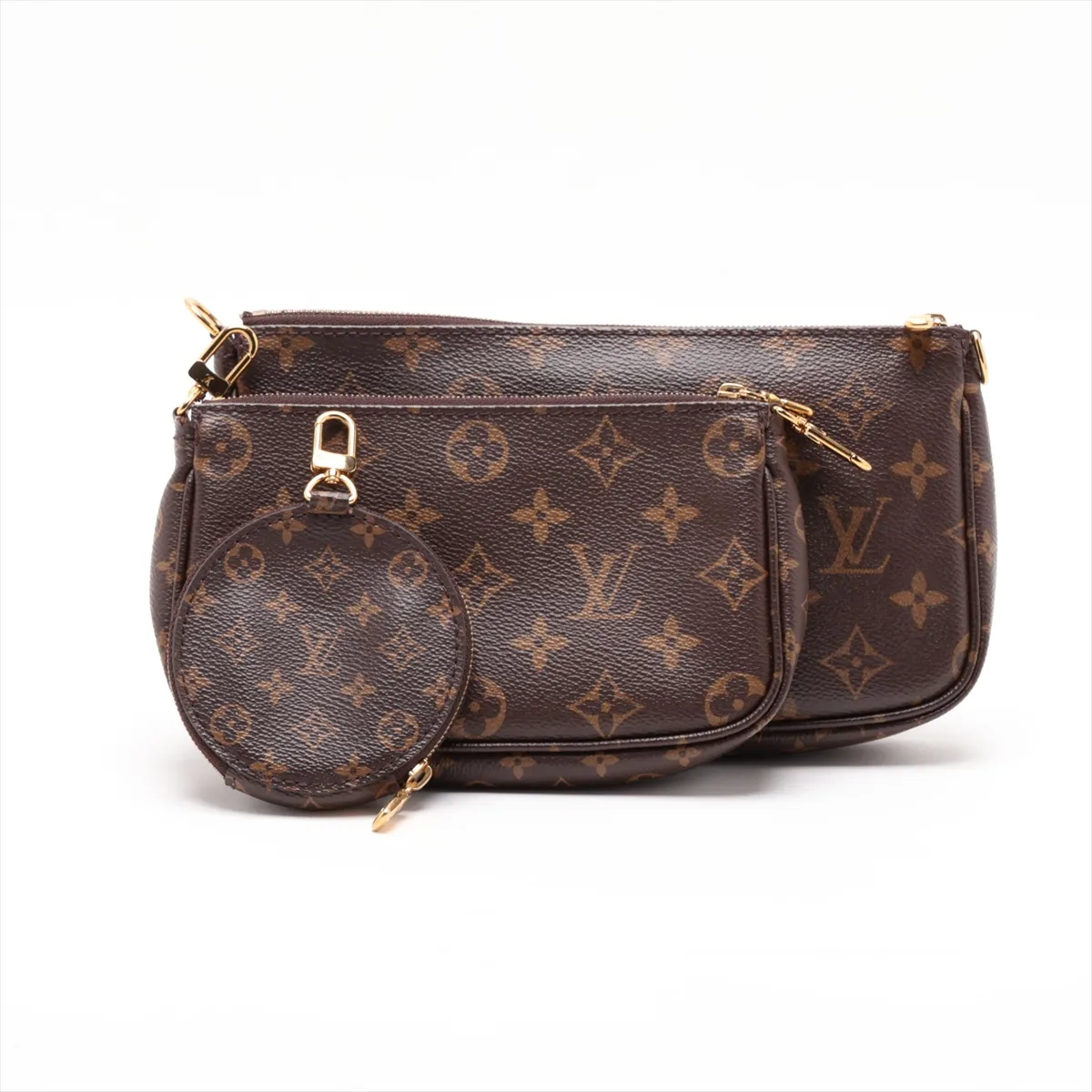 Monogram Multipochette Accessoires M44813 SP3260 Brown (RFID detected) — view 2
