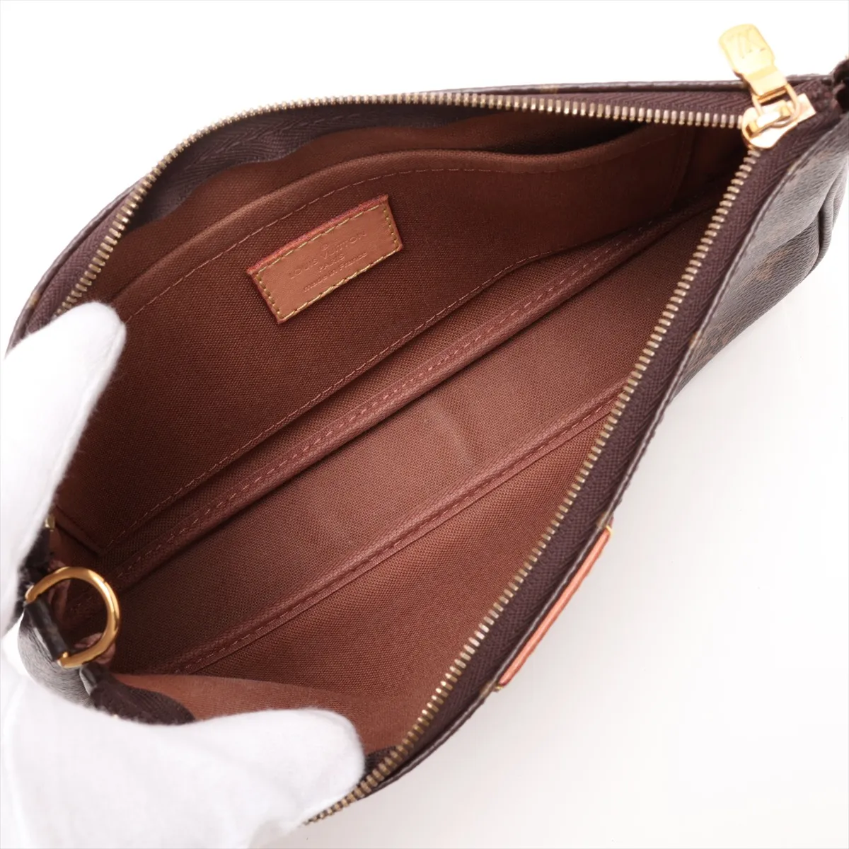 Monogram Multipochette Accessoires M44813 SP3260 Brown (RFID detected) — view 8