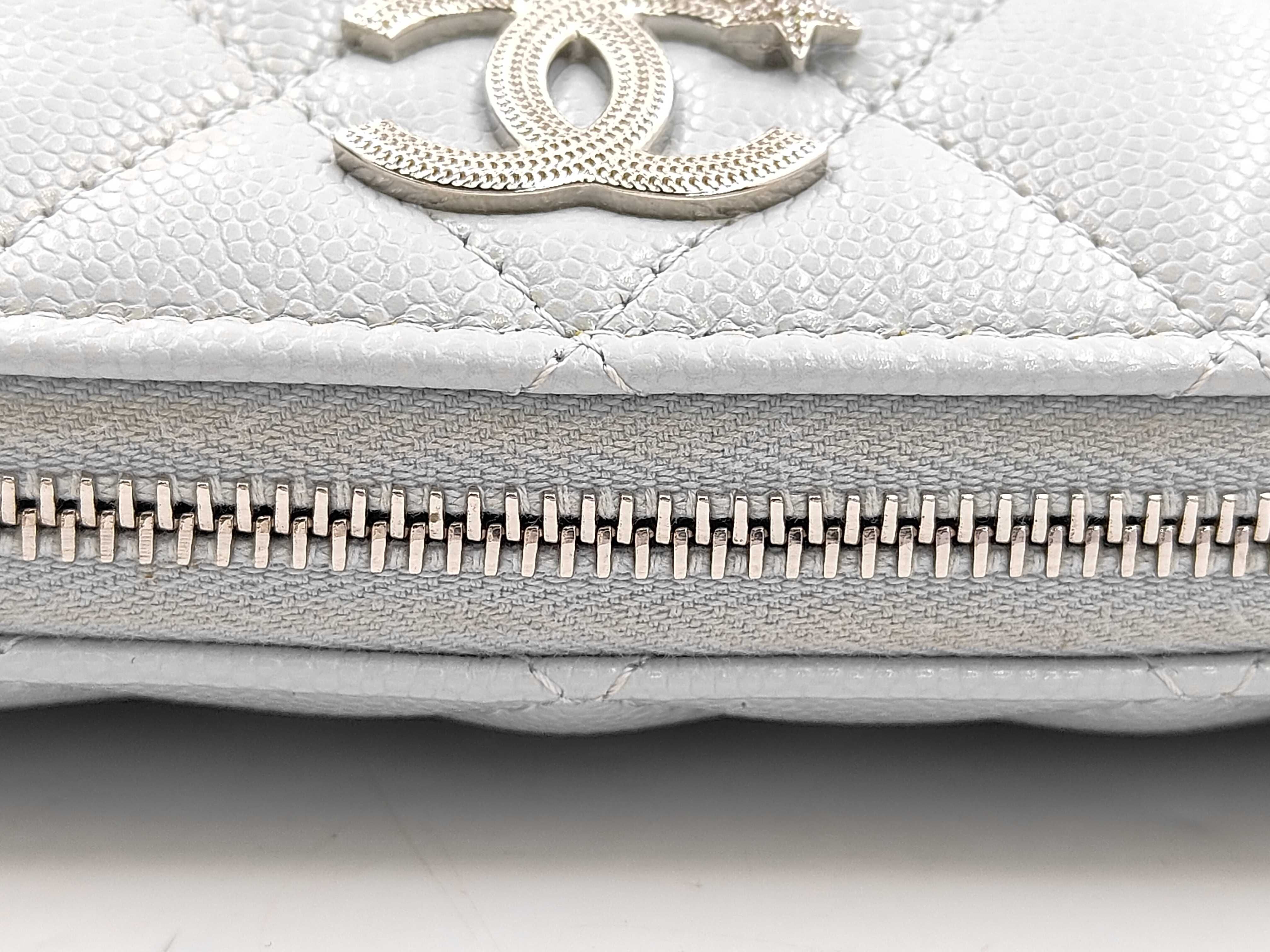 Star Coco Mark Caviar Chain Shoulder Bag (Random Number) — view 13