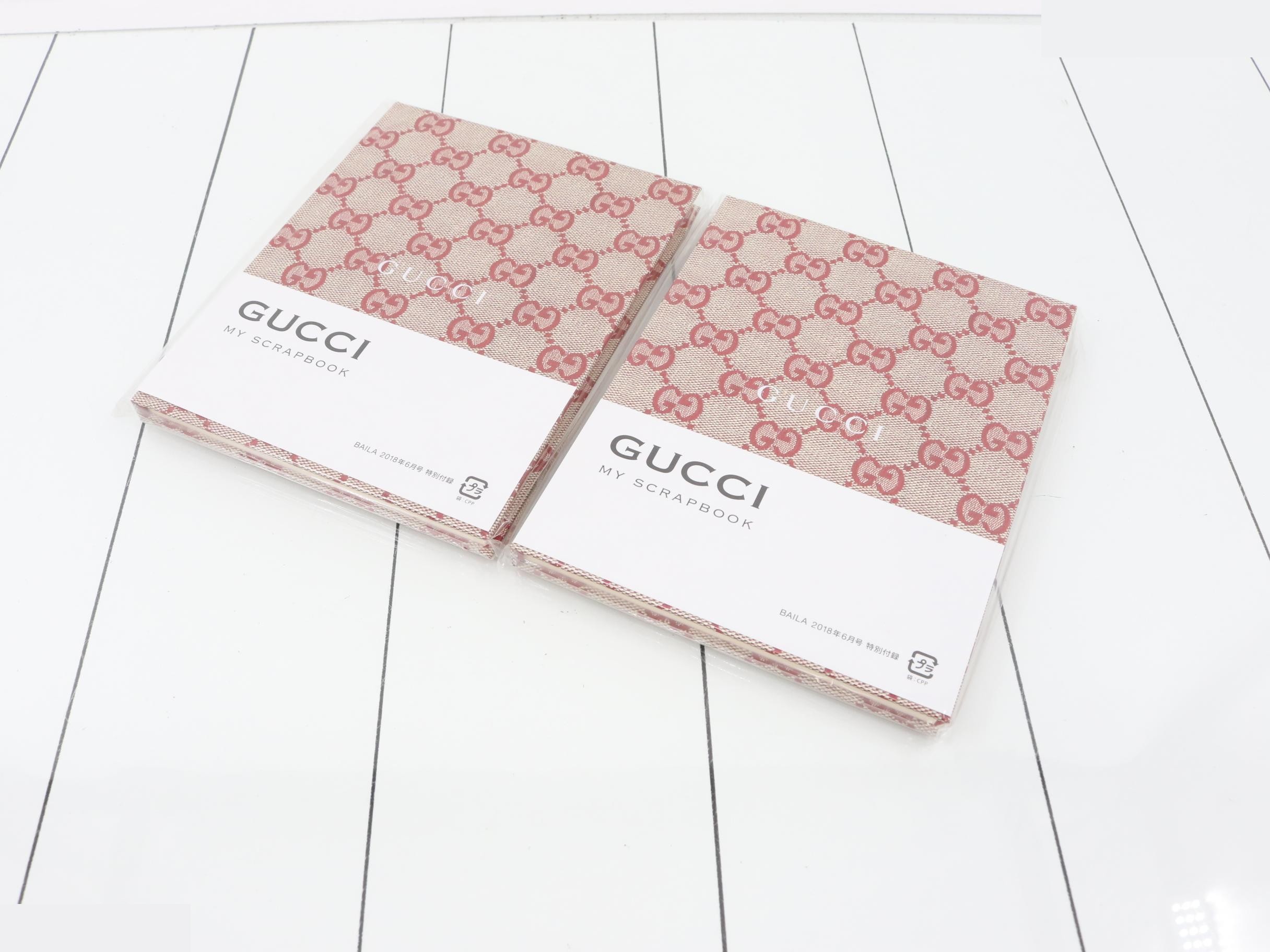 Unused Gucci novelty notebooks, set of 3. — view 2