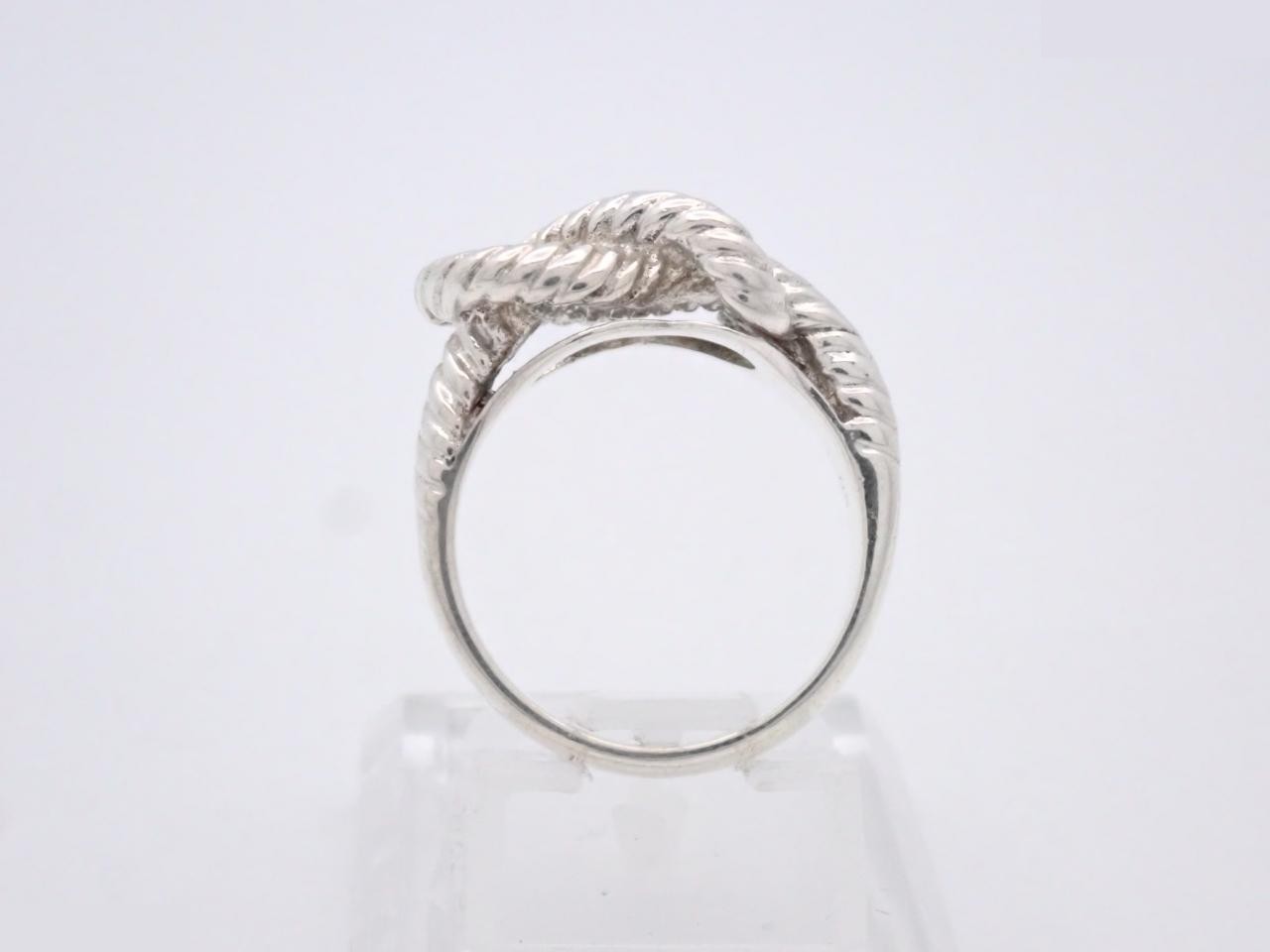 Audienne Ring, 925 sterling silver, 6.6g, stamped "50" — view 3