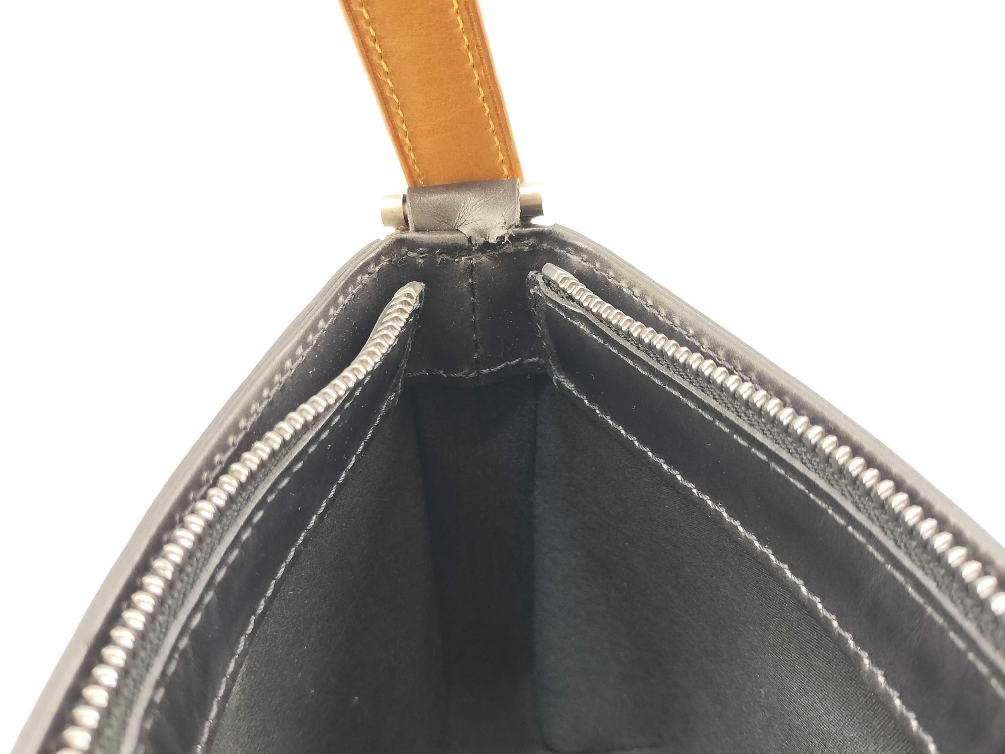 Monogram Matte Louis Vuitton M55142 MI0023 Monogram Matte Fowler Handbag One Shoulder Bag Noir Black Shoulder Bag — view 13