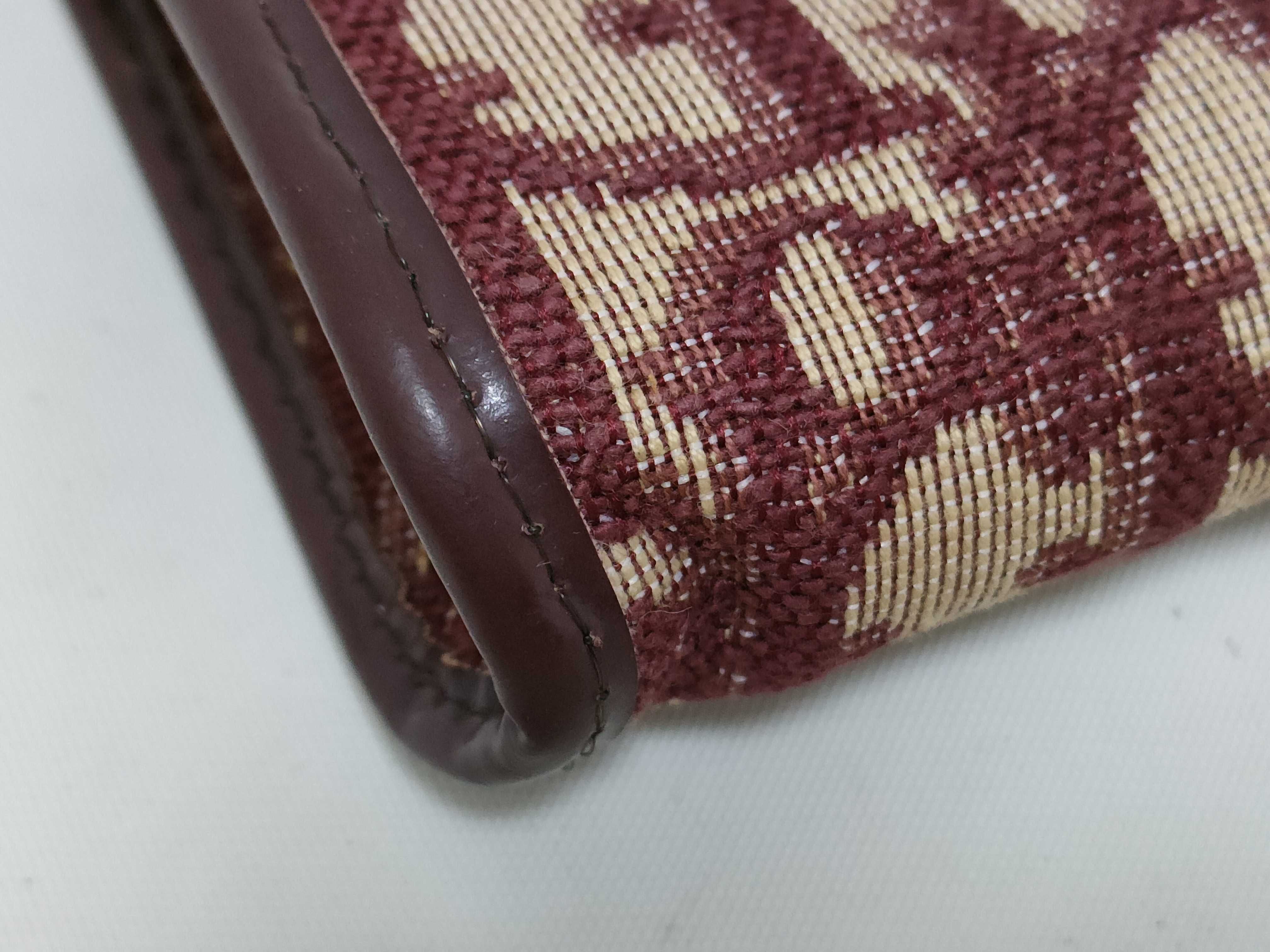 Trotter Clutch Bag, Second Bag, Trotter Canvas, Red. — view 14