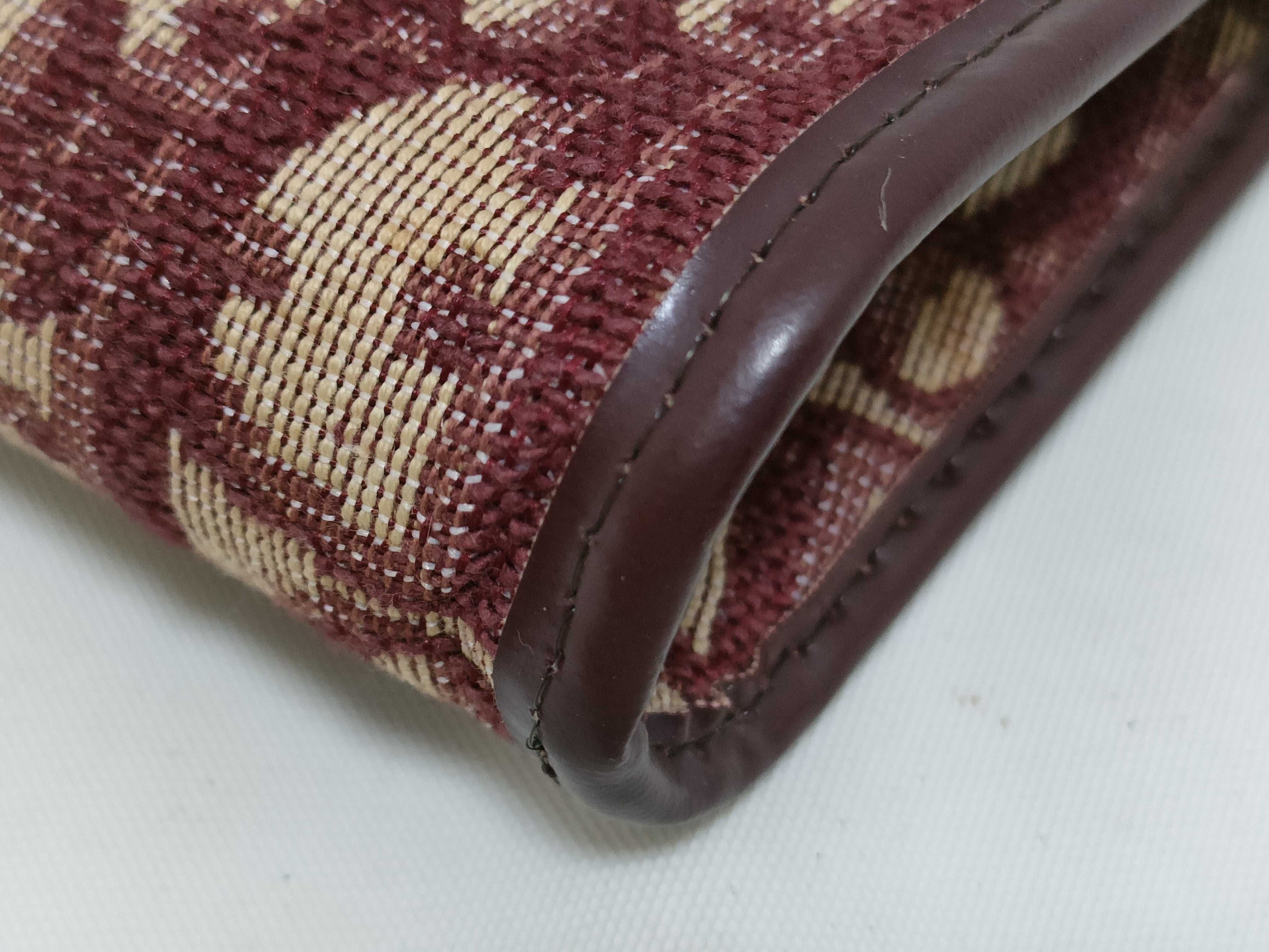 Trotter Clutch Bag, Second Bag, Trotter Canvas, Red. — view 3