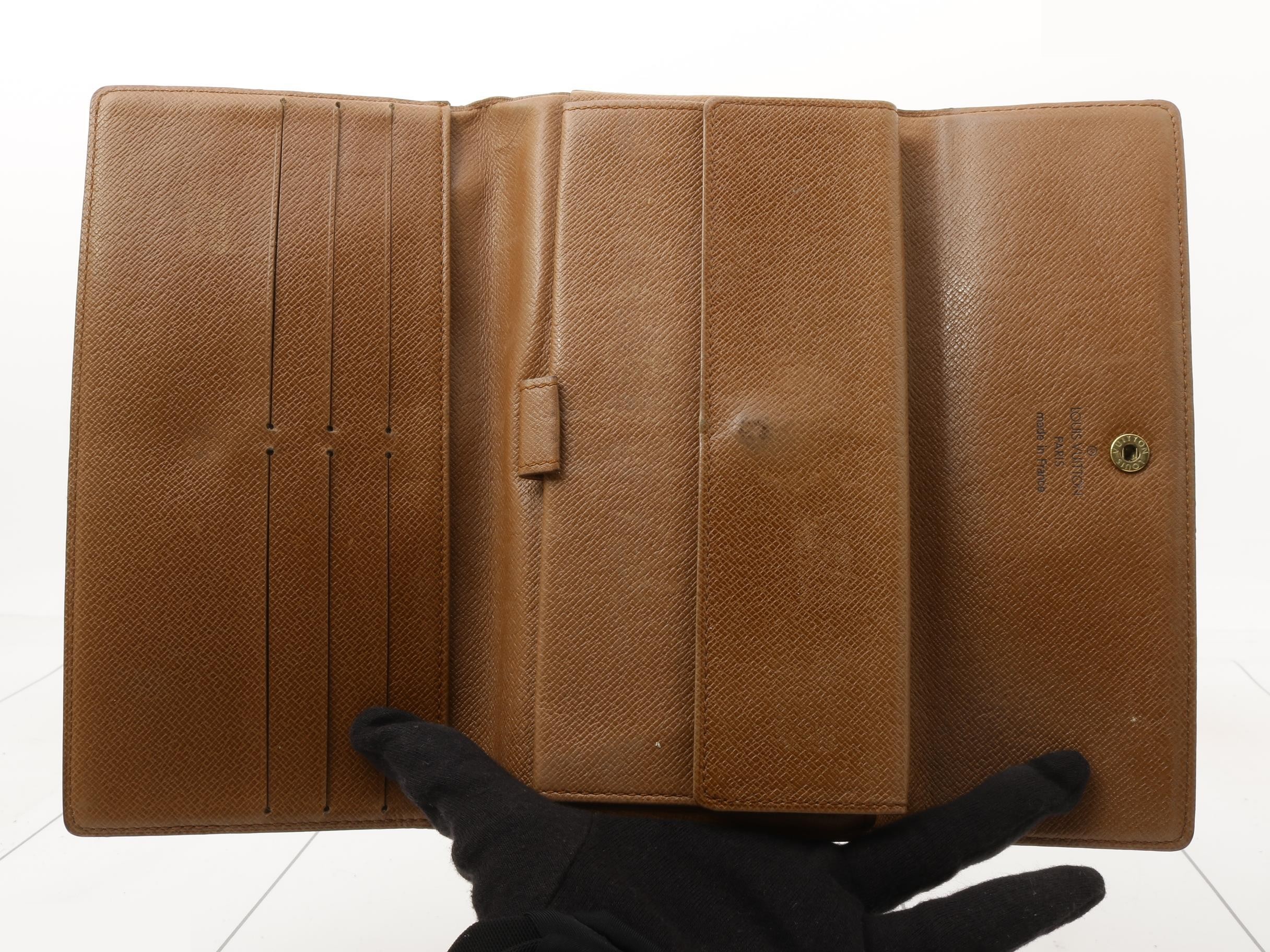 Monogram Portefeuille Tresor International Tri-fold Long Wallet — view 4