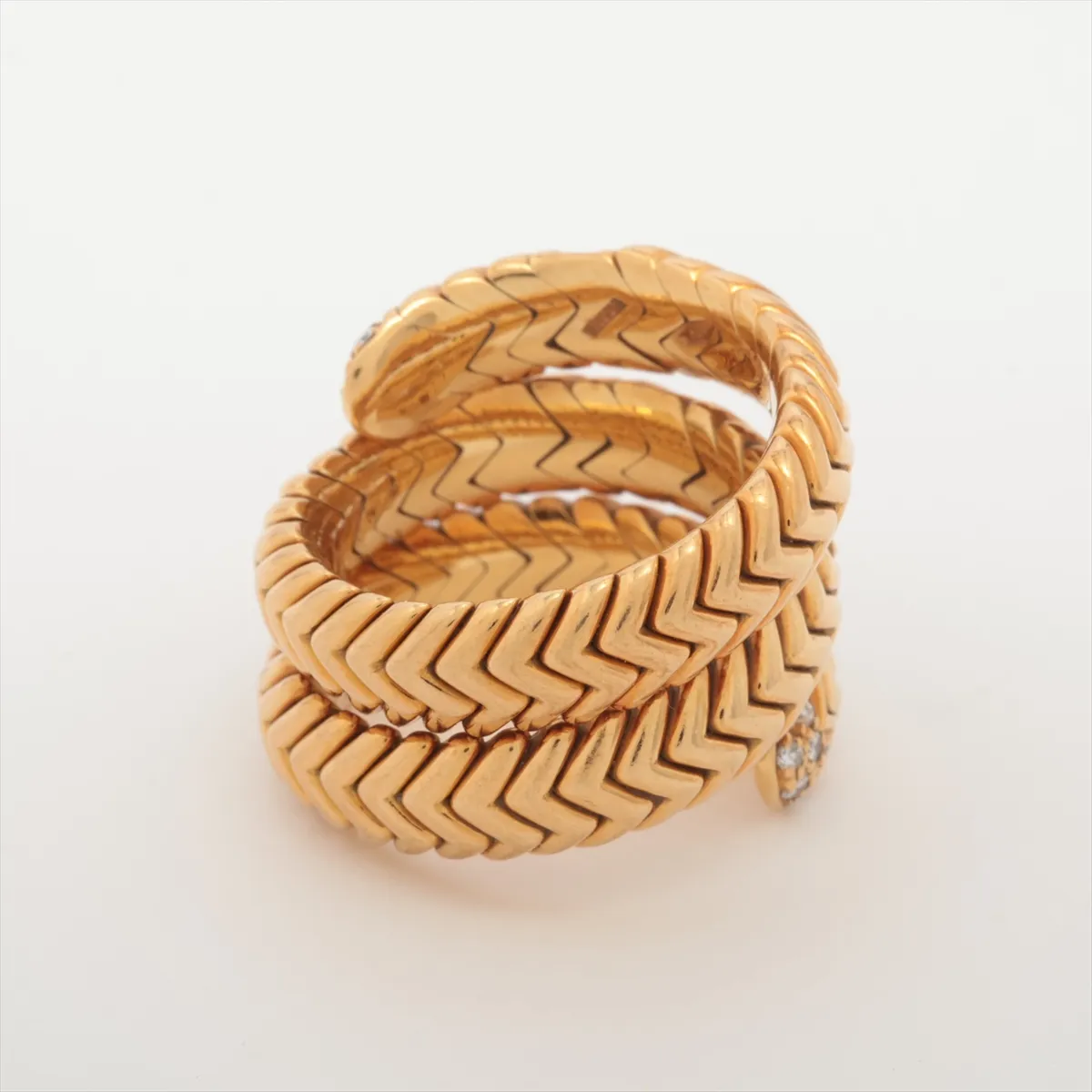 Spiga Diamond Ring, 750 (PG), 23.7g, — view 2
