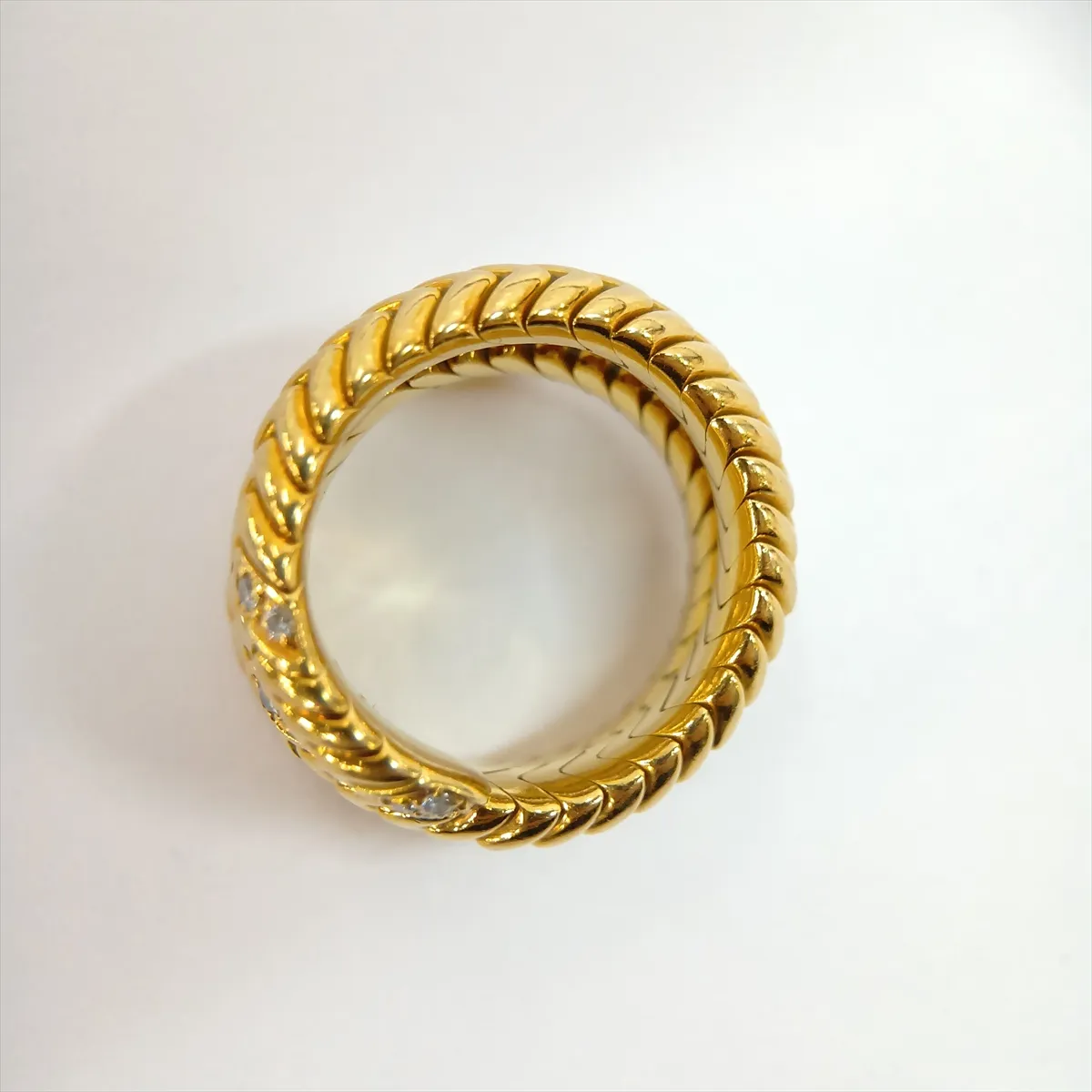 Spiga Diamond Ring, 750 (PG), 23.7g, — view 5