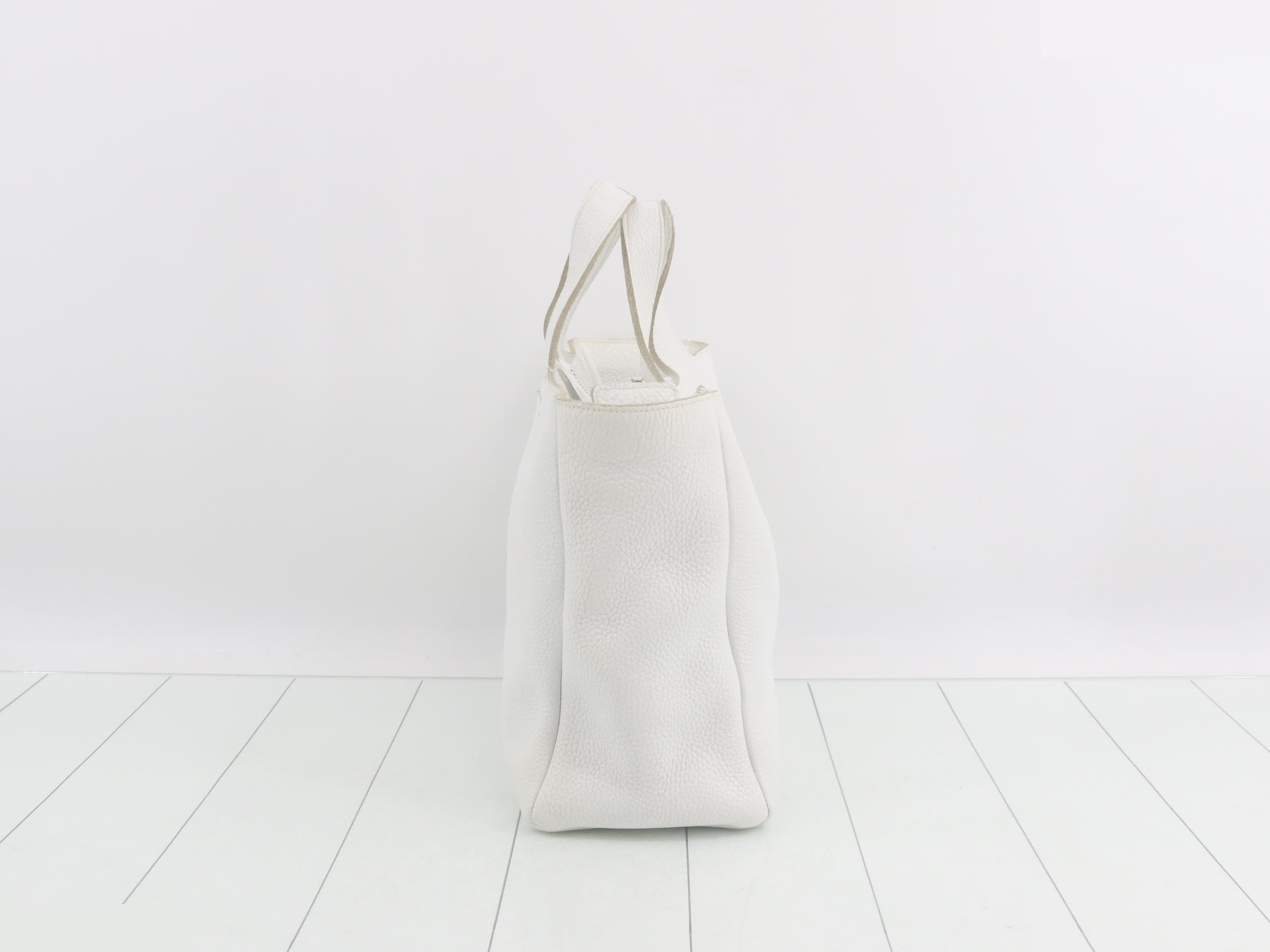 Intrecciato Line - Taurillon Leather Tote Bag — view 3