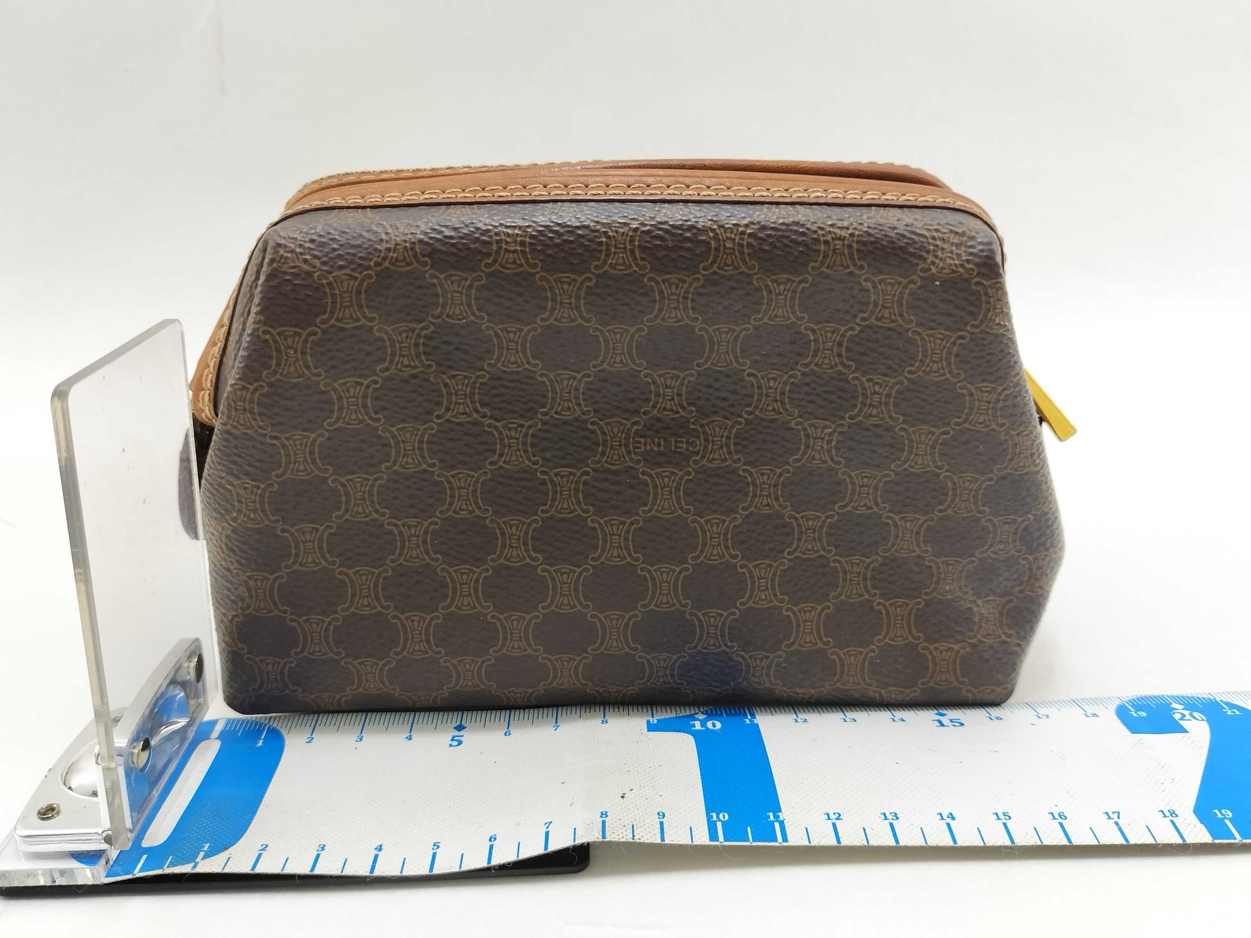 pouch, Macadam pattern, with dust bag. — view 2