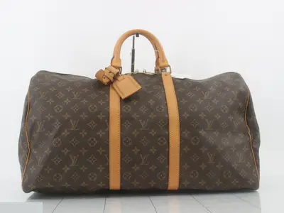 Monogram Keepall 55 Boston Bag