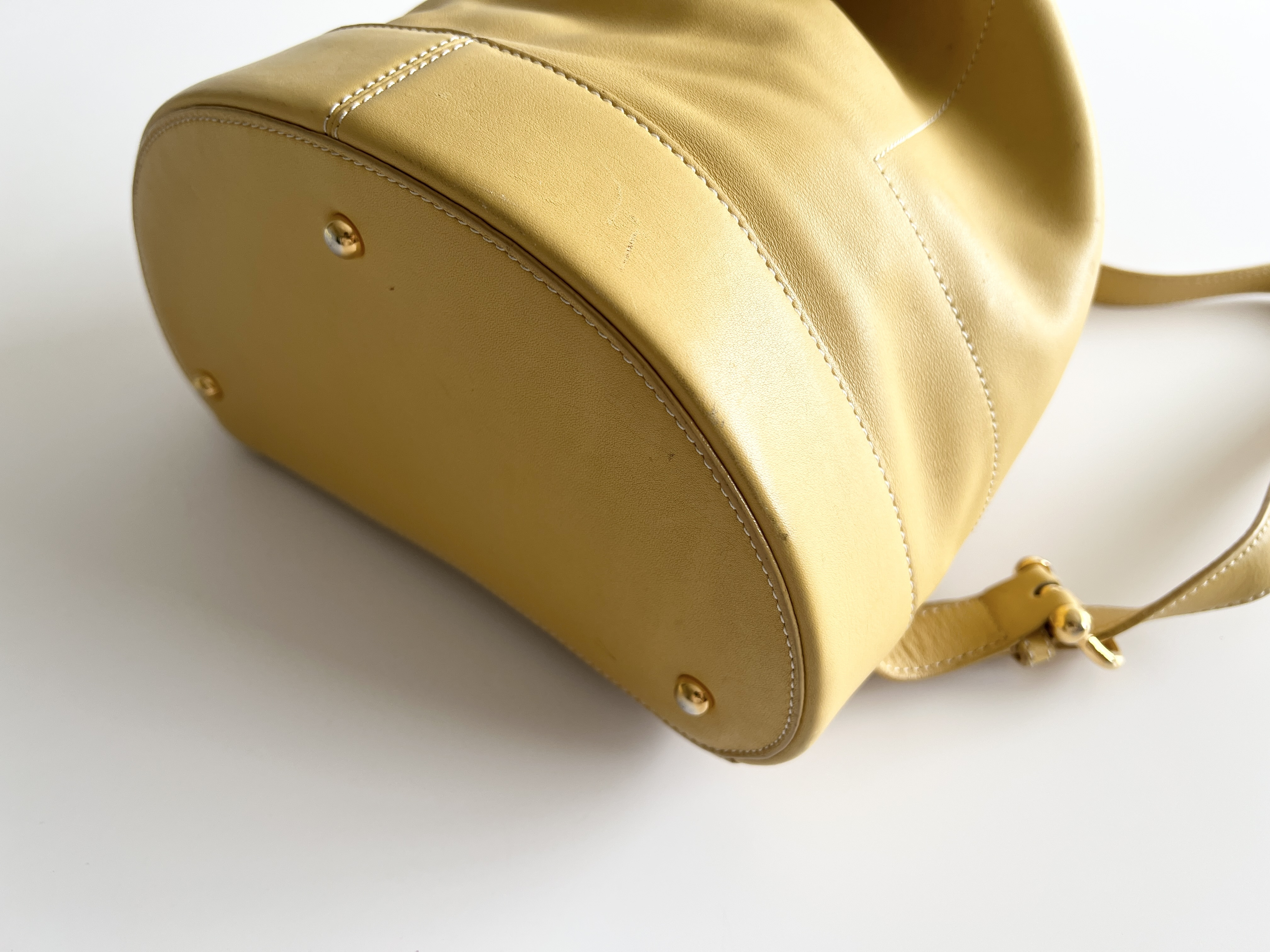 Anton Anagram Logo Leather Backpack — view 15