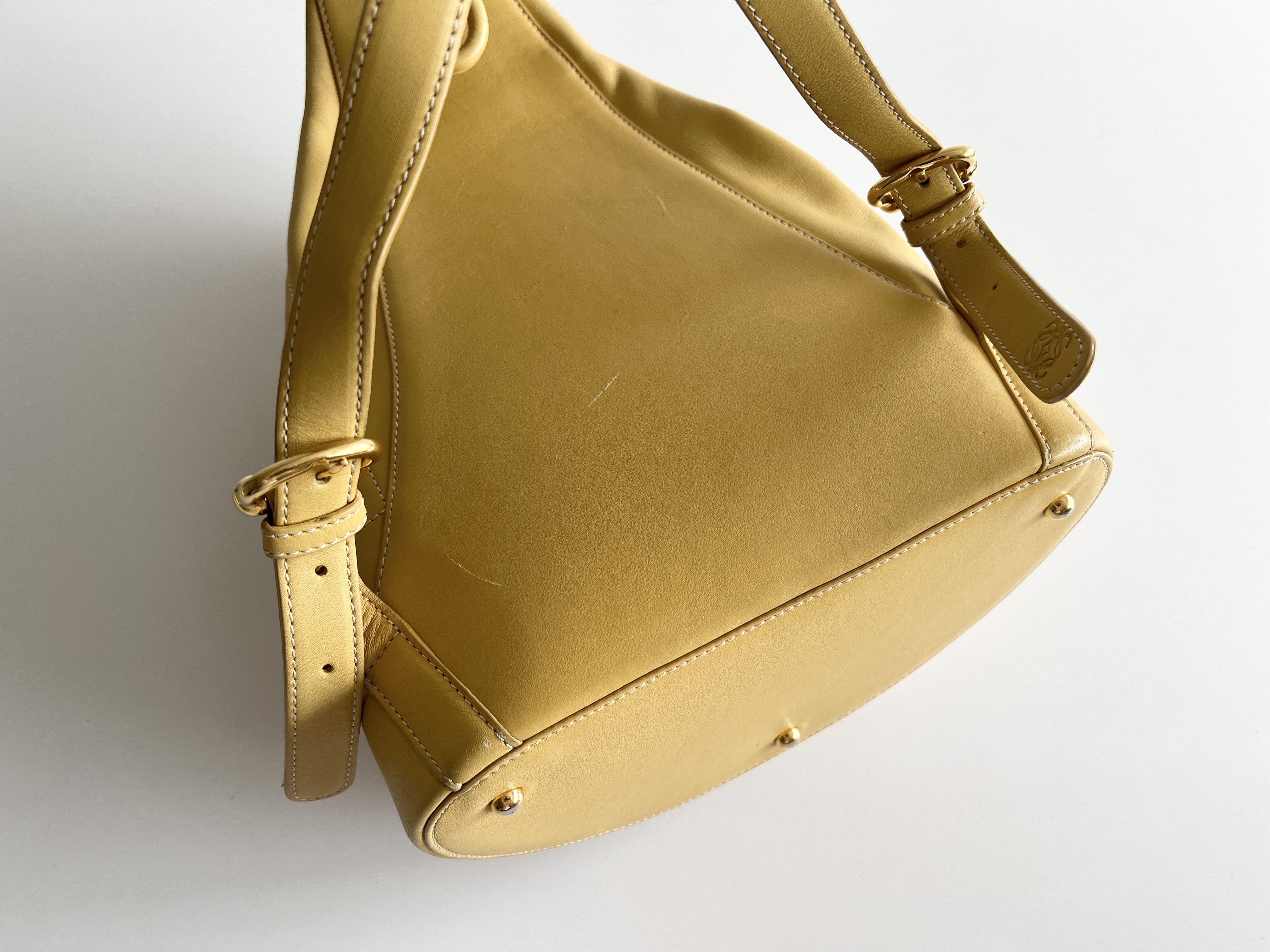 Anton Anagram Logo Leather Backpack — view 4