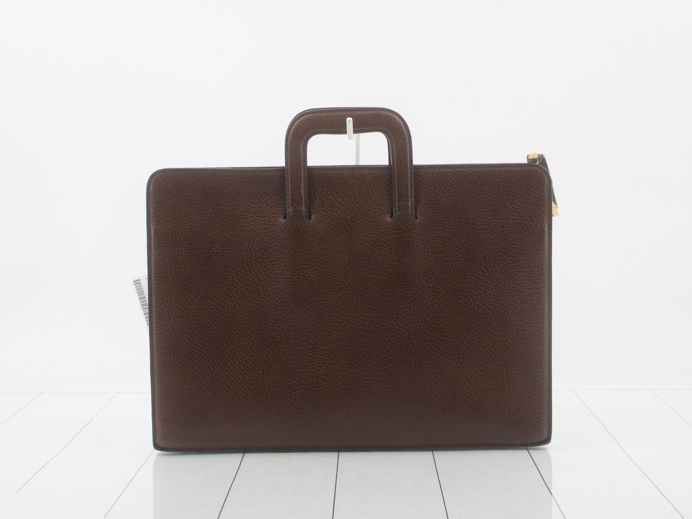 Leather business bag — view 2