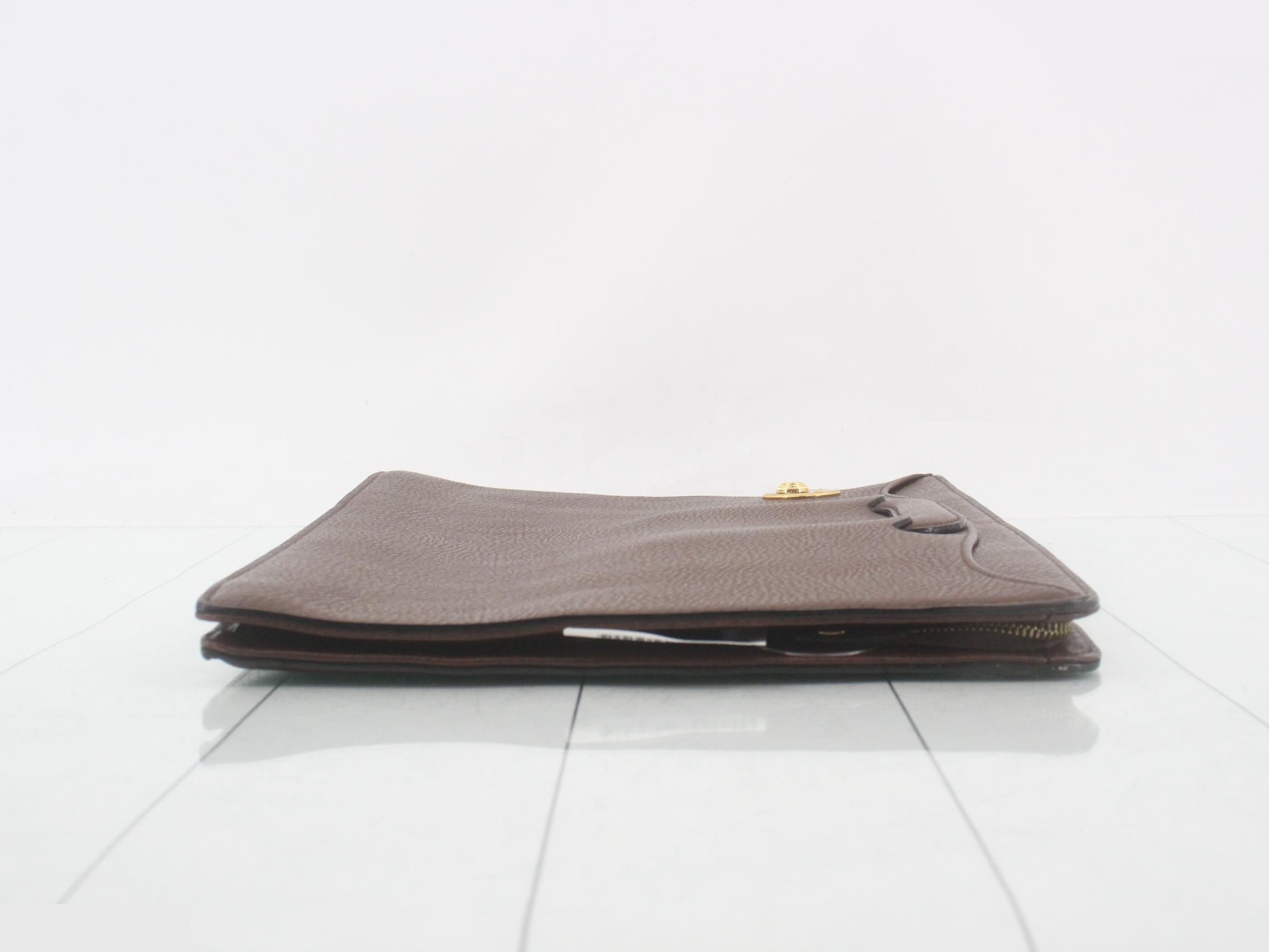 Leather business bag — view 3
